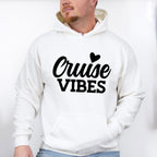 Cruise Vibes Heart - Family Cruise Unisex Crewneck T-Shirt Sweatshirt Hoodie