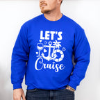 Let's Cruise Design - Family Cruise Unisex Crewneck T-Shirt Sweatshirt Hoodie