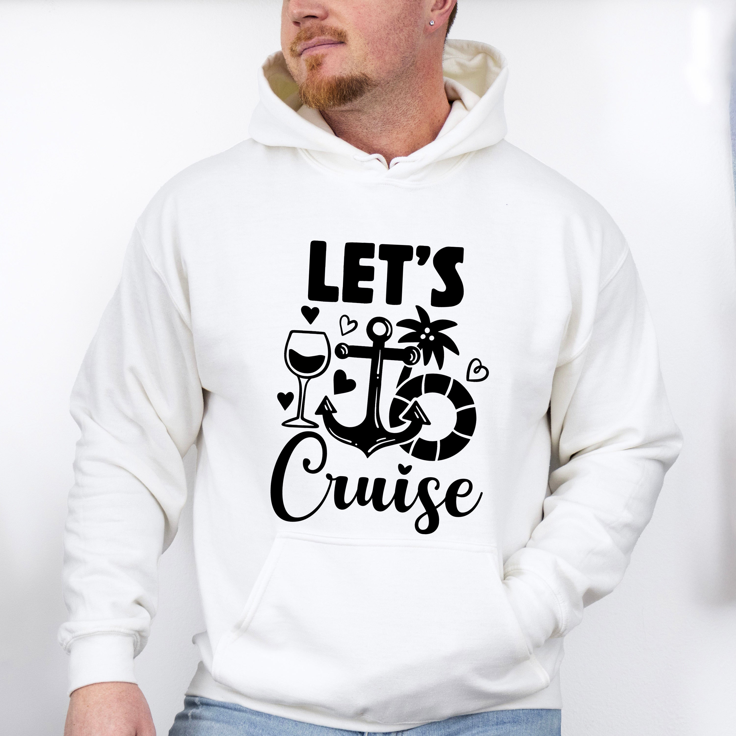 Let&#39;s Cruise Design - Family Cruise Unisex Crewneck T-Shirt Sweatshirt Hoodie
