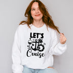 Let's Cruise Design - Family Cruise Unisex Crewneck T-Shirt Sweatshirt Hoodie