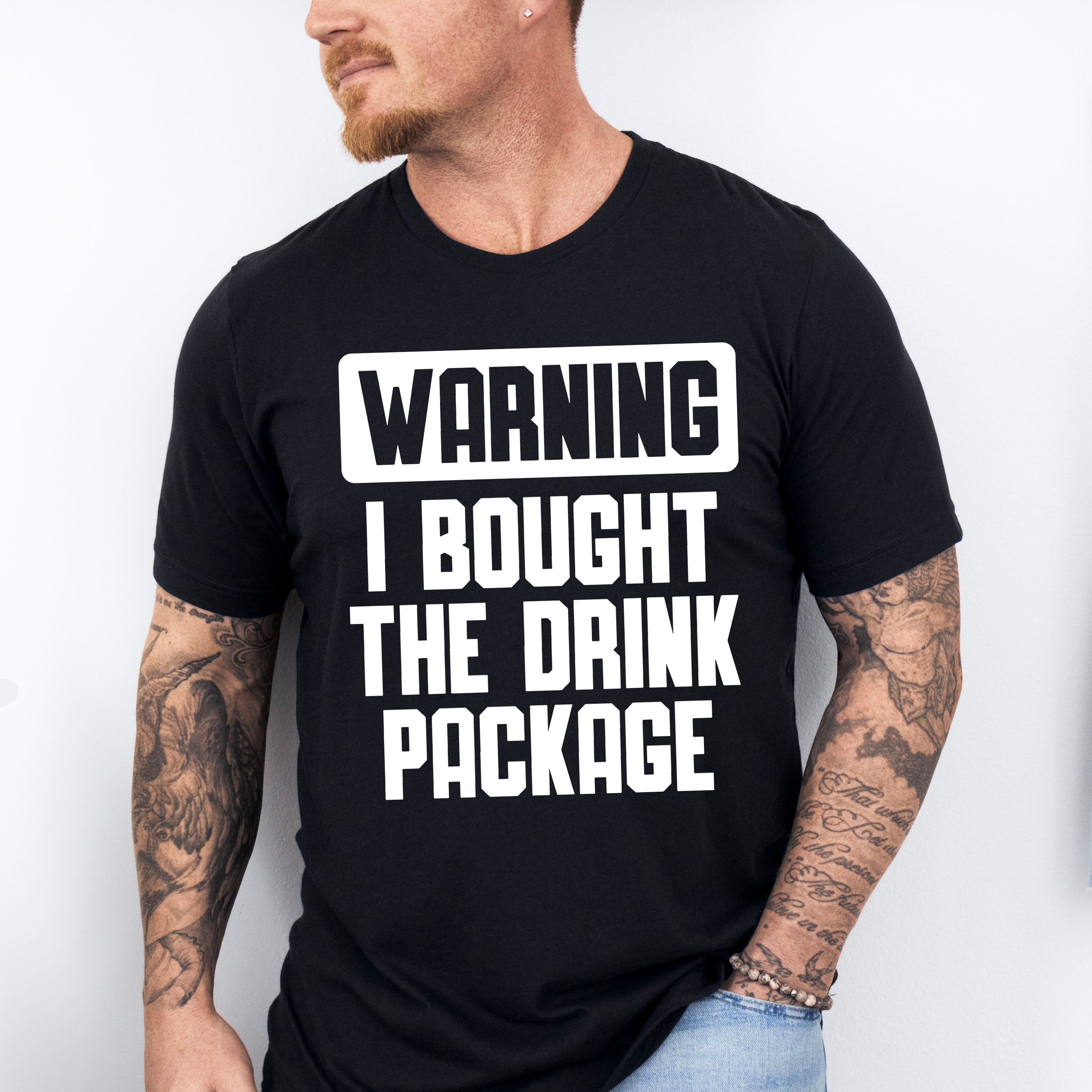 Warning I Bought The Drink Package - Family Cruise Unisex Crewneck T-Shirt Sweatshirt Hoodie