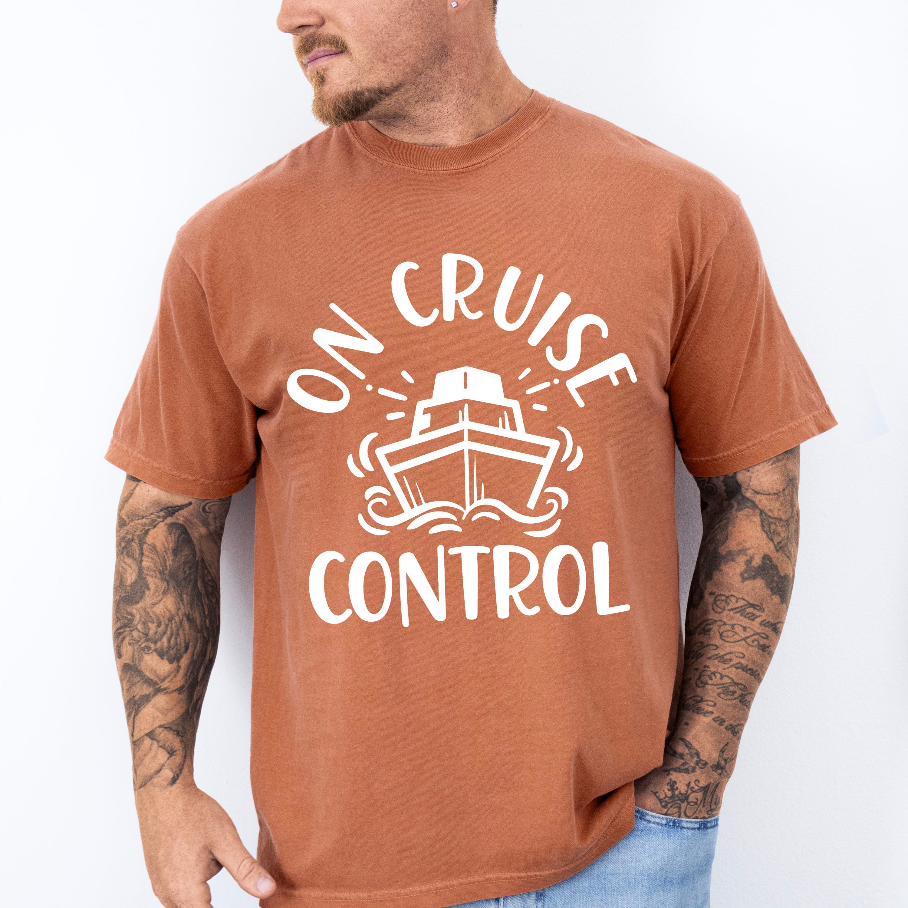 On Cruise Control - Family Cruise Unisex Crewneck T-Shirt Sweatshirt Hoodie