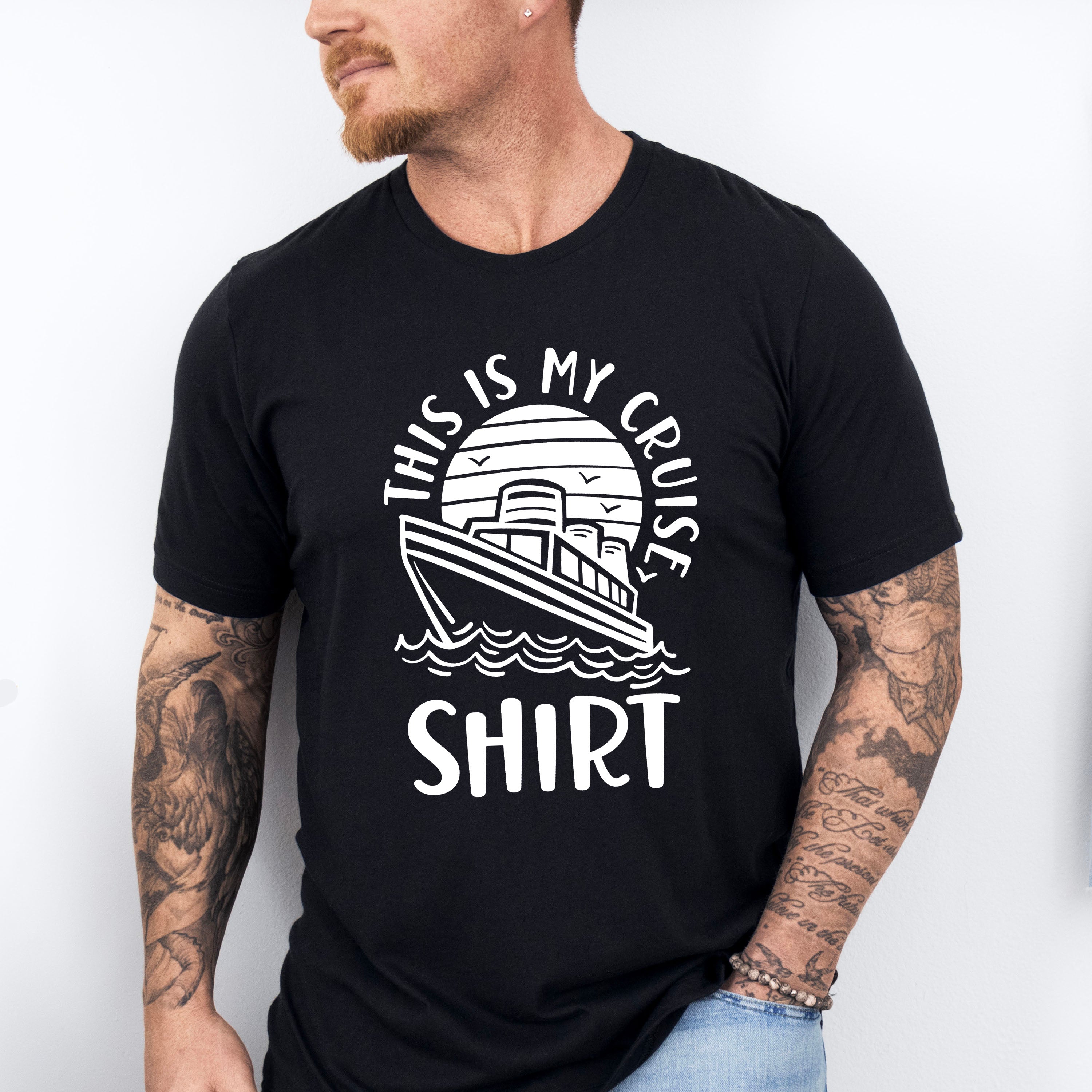 This Is My Cruise Shirt - Family Cruise Unisex Crewneck T-Shirt Sweatshirt Hoodie