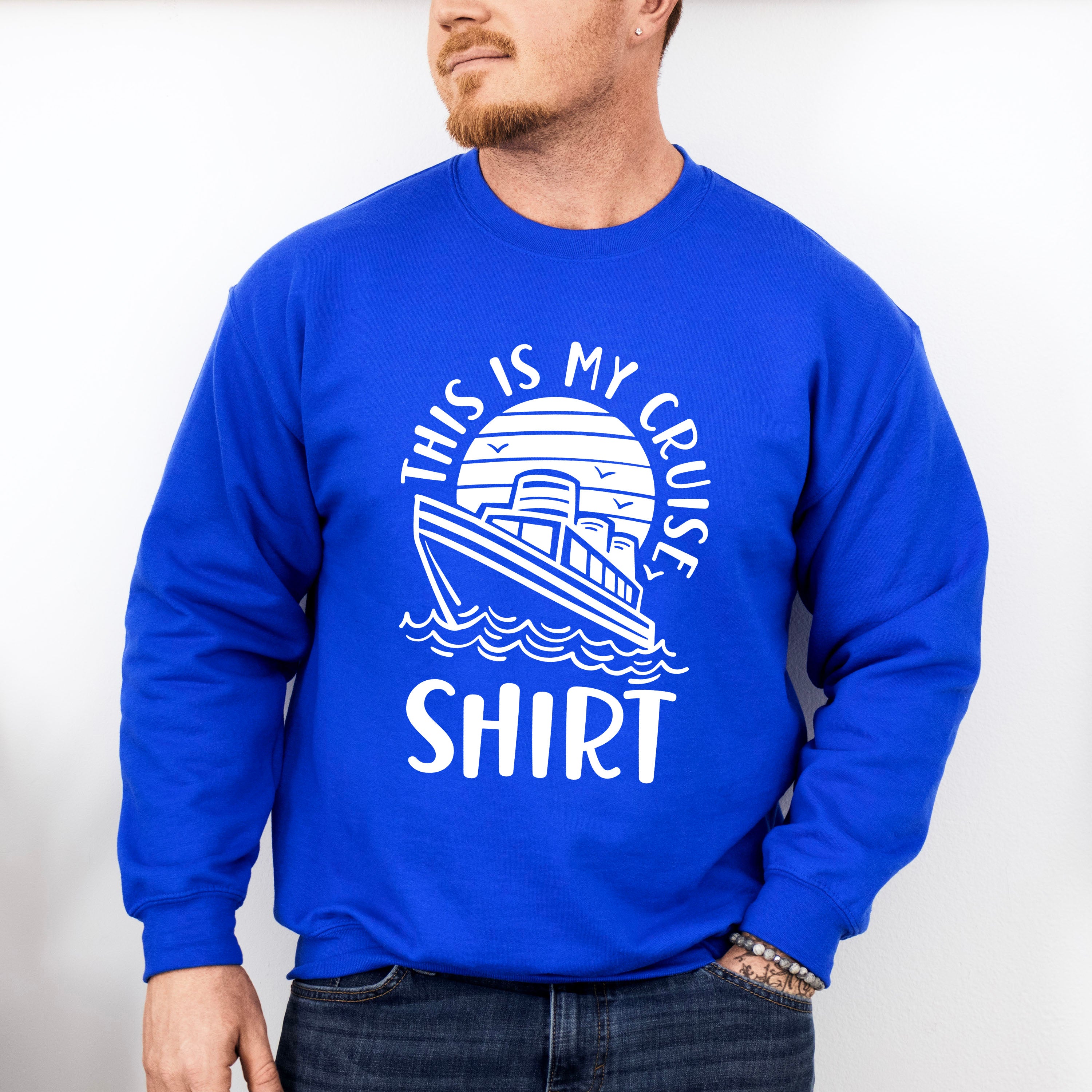 This Is My Cruise Shirt - Family Cruise Unisex Crewneck T-Shirt Sweatshirt Hoodie