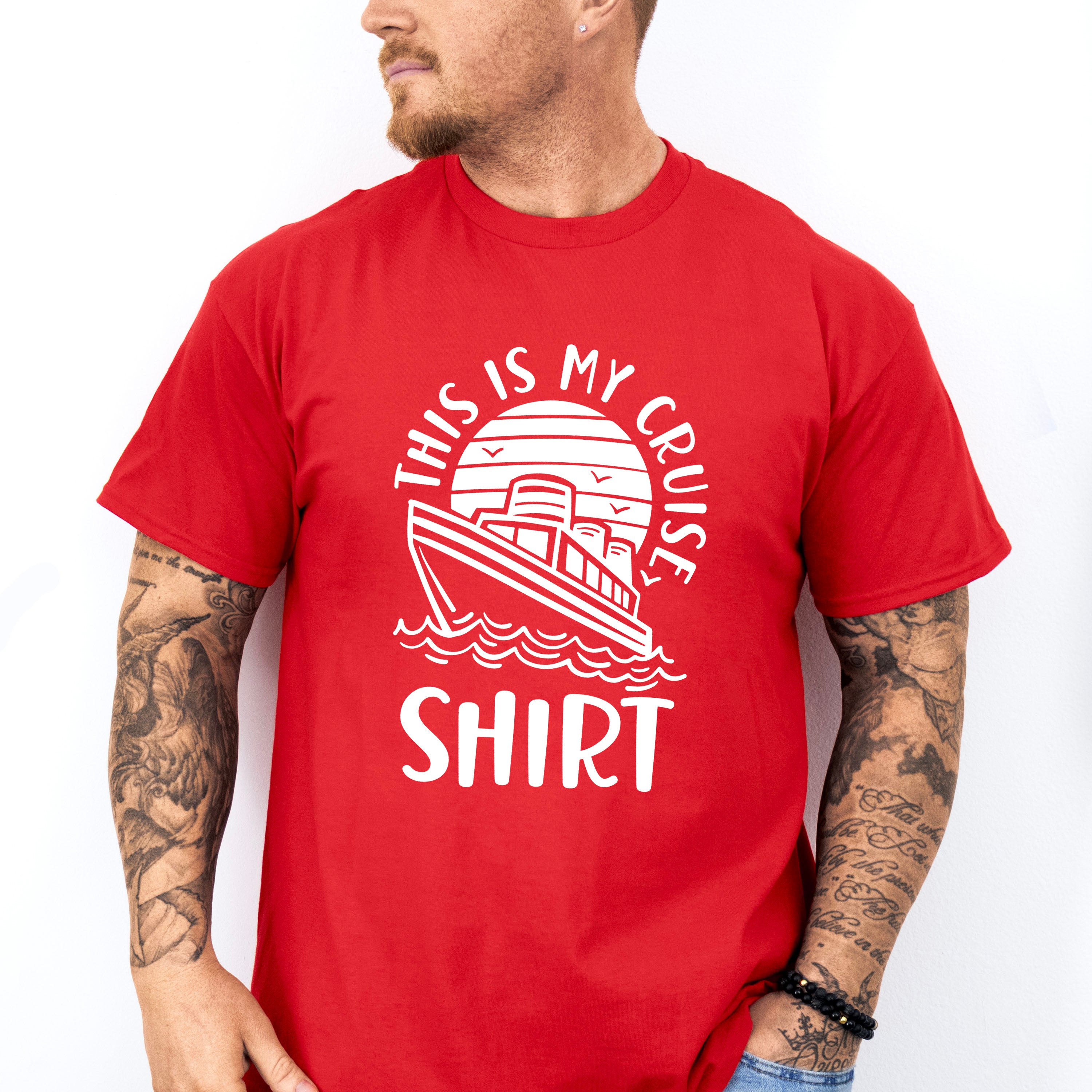 This Is My Cruise Shirt - Family Cruise Unisex Crewneck T-Shirt Sweatshirt Hoodie
