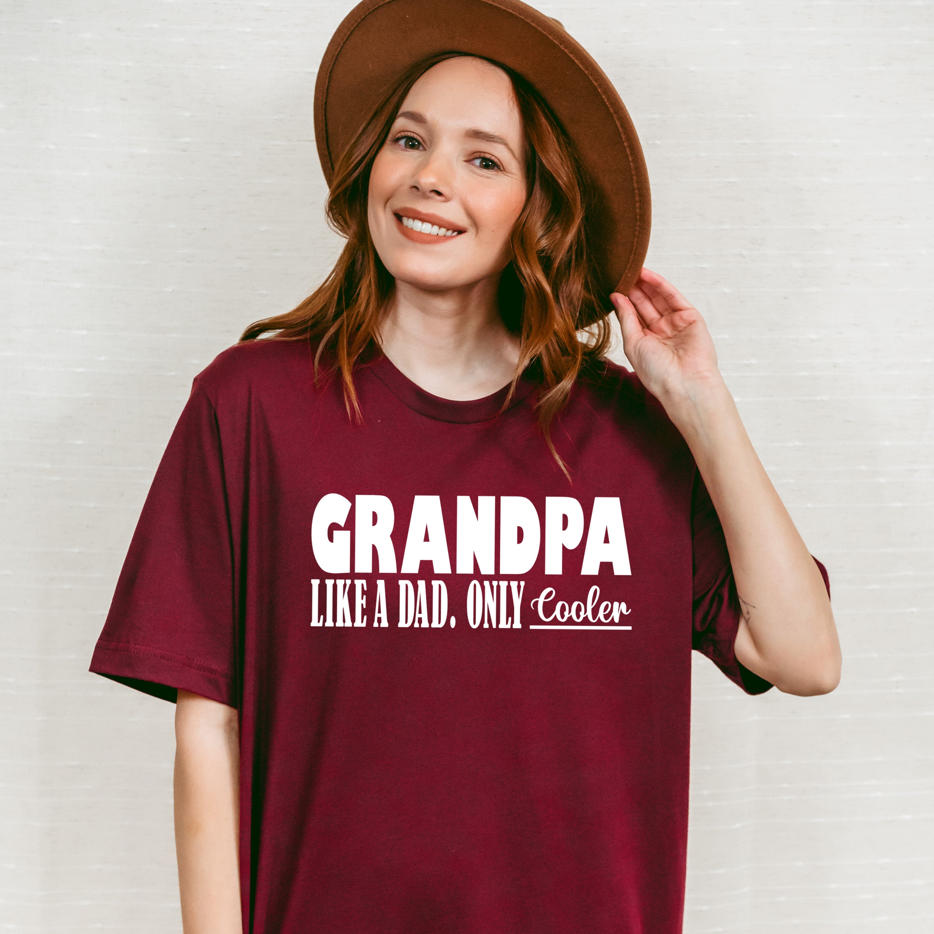Grandpa Is Cooler - Grandpa Unisex Crewneck T-Shirt Sweatshirt Hoodie