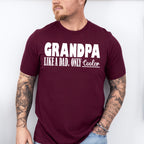 Grandpa Is Cooler - Grandpa Unisex Crewneck T-Shirt Sweatshirt Hoodie