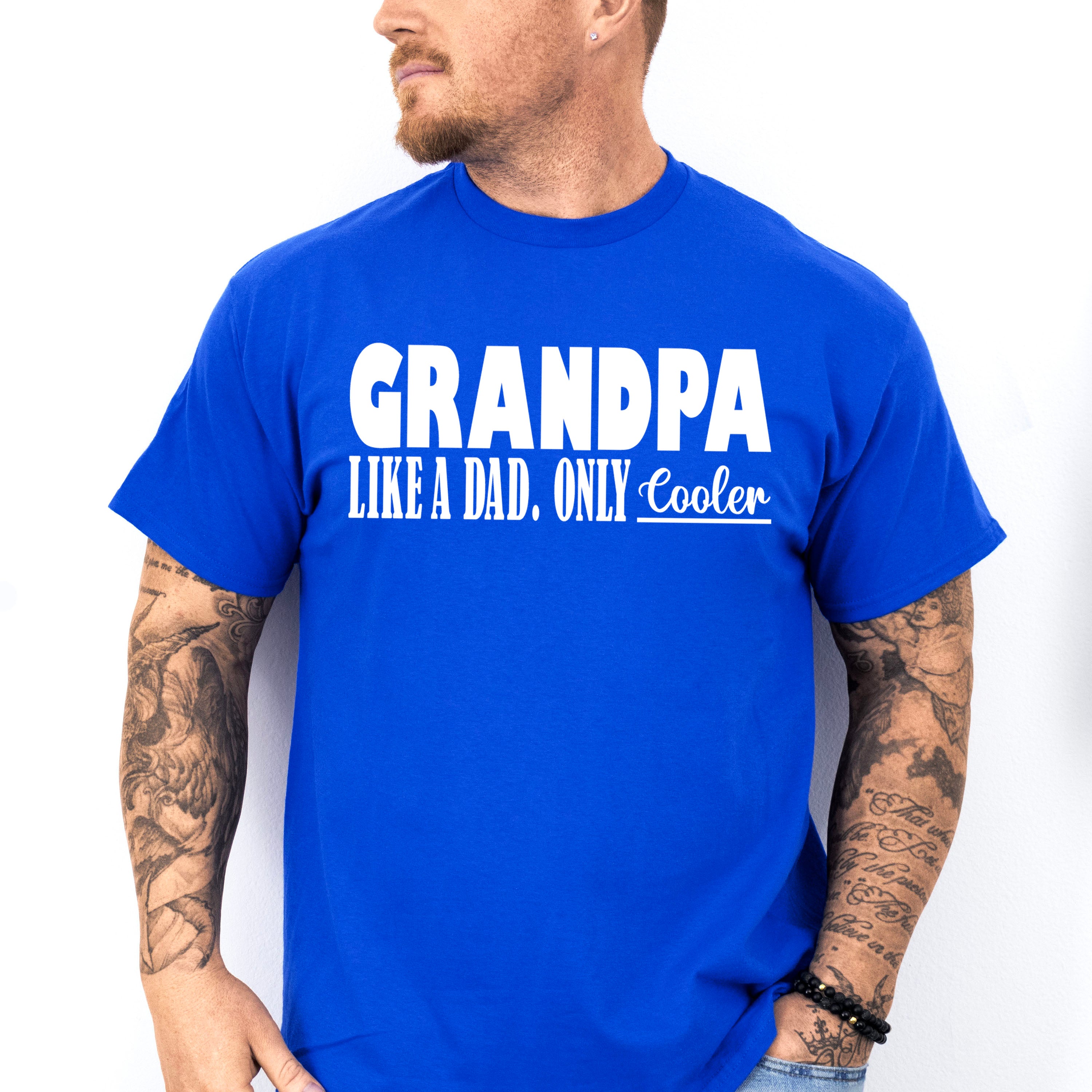 Grandpa Is Cooler - Grandpa Unisex Crewneck T-Shirt Sweatshirt Hoodie