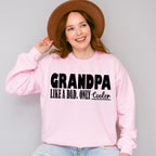 Grandpa Is Cooler - Grandpa Unisex Crewneck T-Shirt Sweatshirt Hoodie