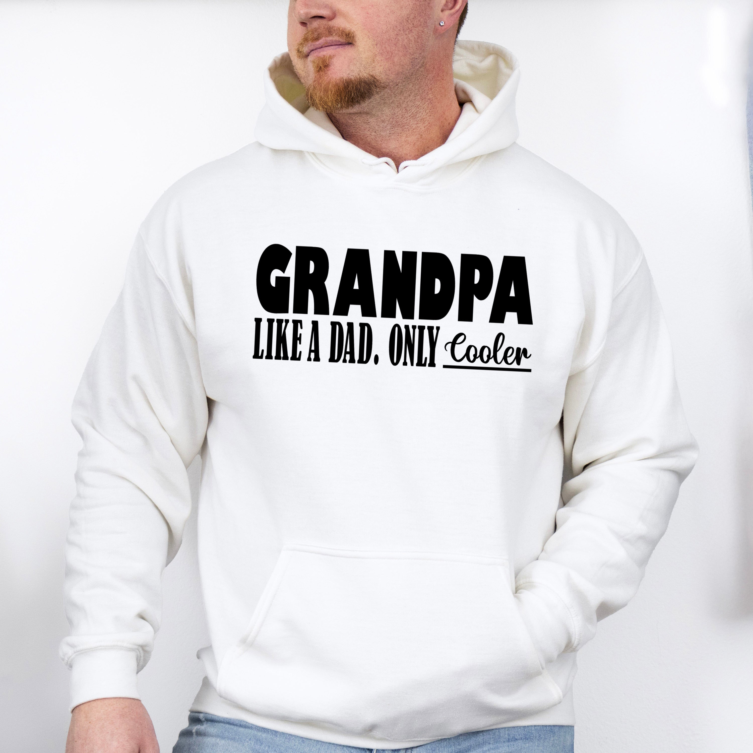 Grandpa Is Cooler - Grandpa Unisex Crewneck T-Shirt Sweatshirt Hoodie