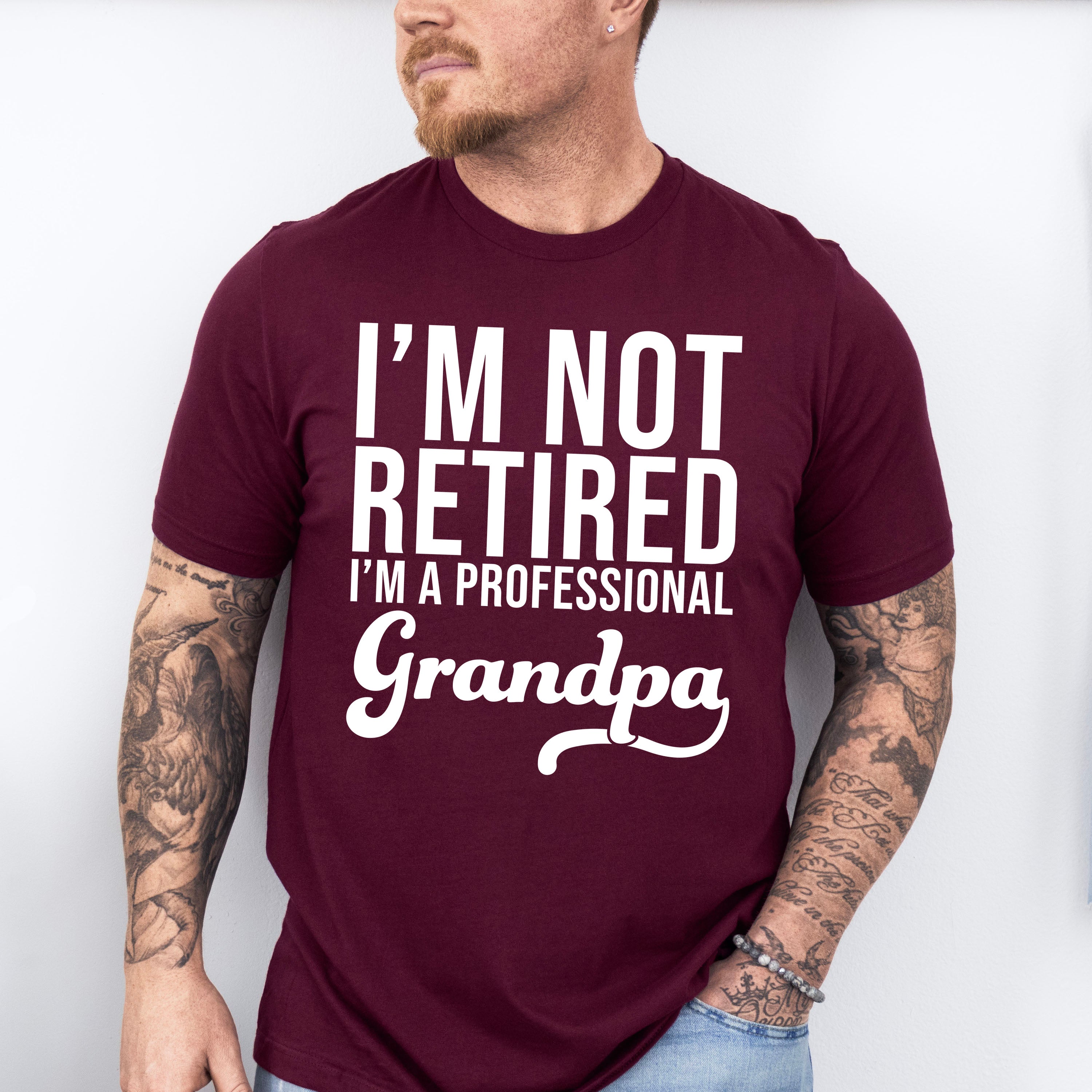 Professional Grandpa - Grandpa Unisex Crewneck T-Shirt Sweatshirt Hoodie