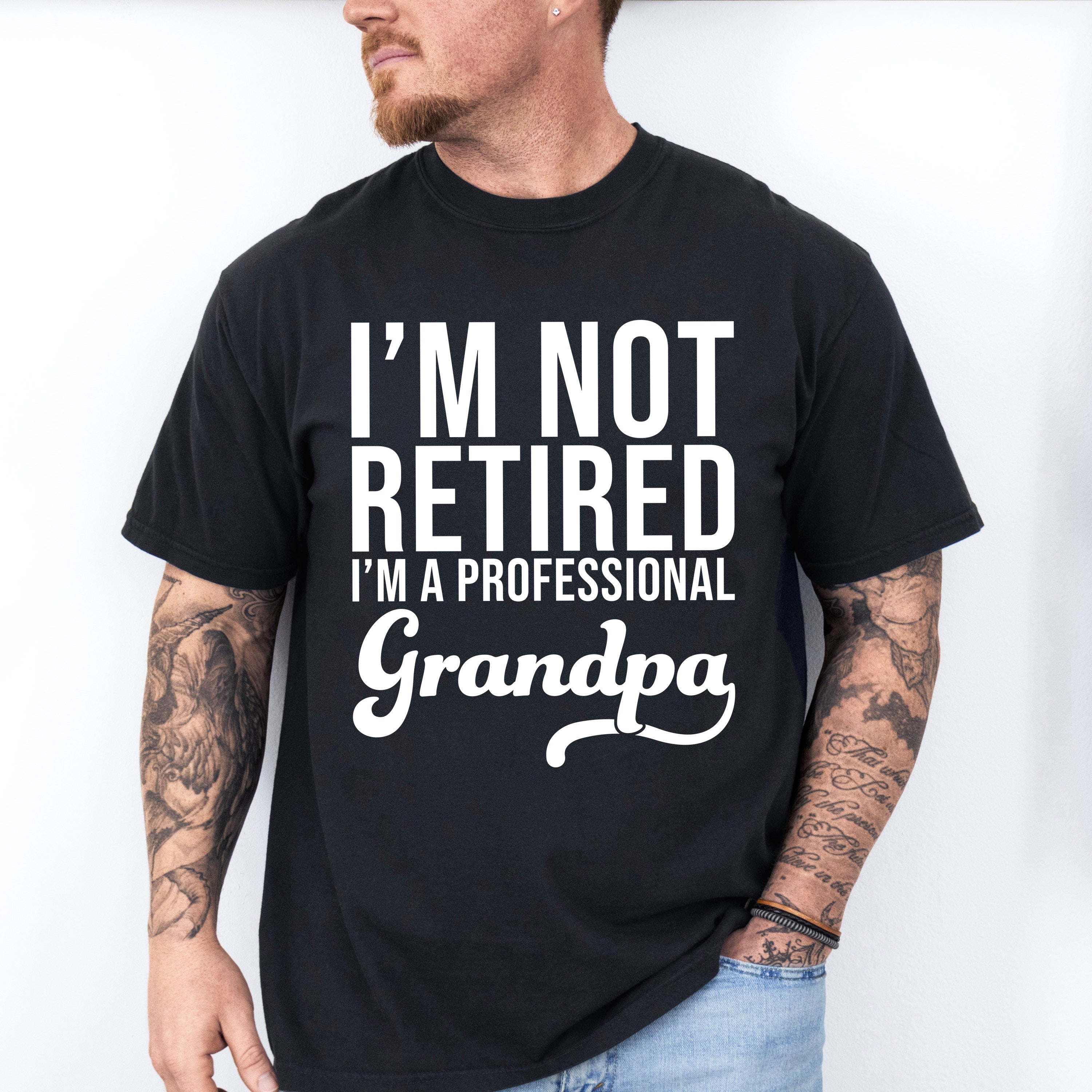 Professional Grandpa - Grandpa Unisex Crewneck T-Shirt Sweatshirt Hoodie