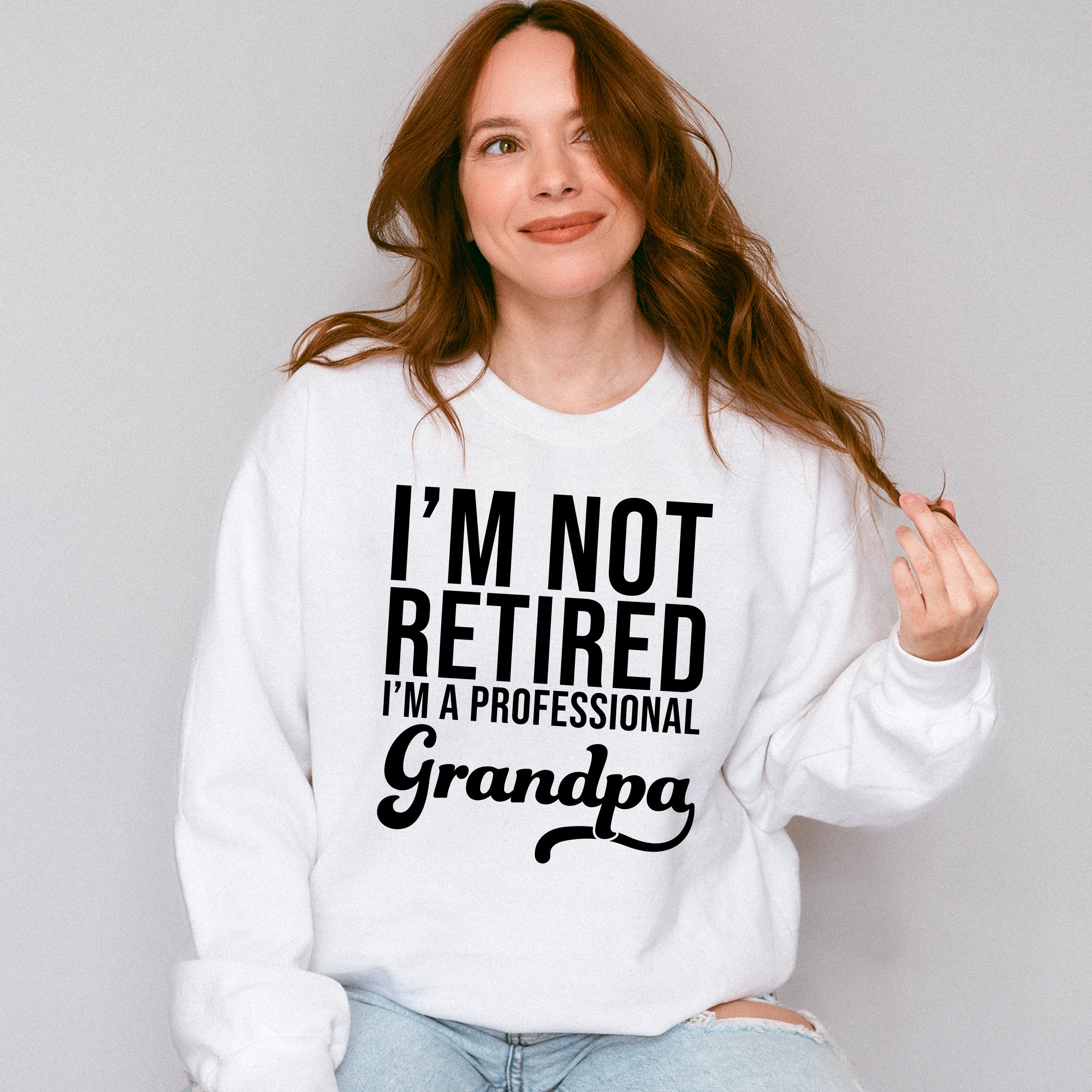 Professional Grandpa - Grandpa Unisex Crewneck T-Shirt Sweatshirt Hoodie