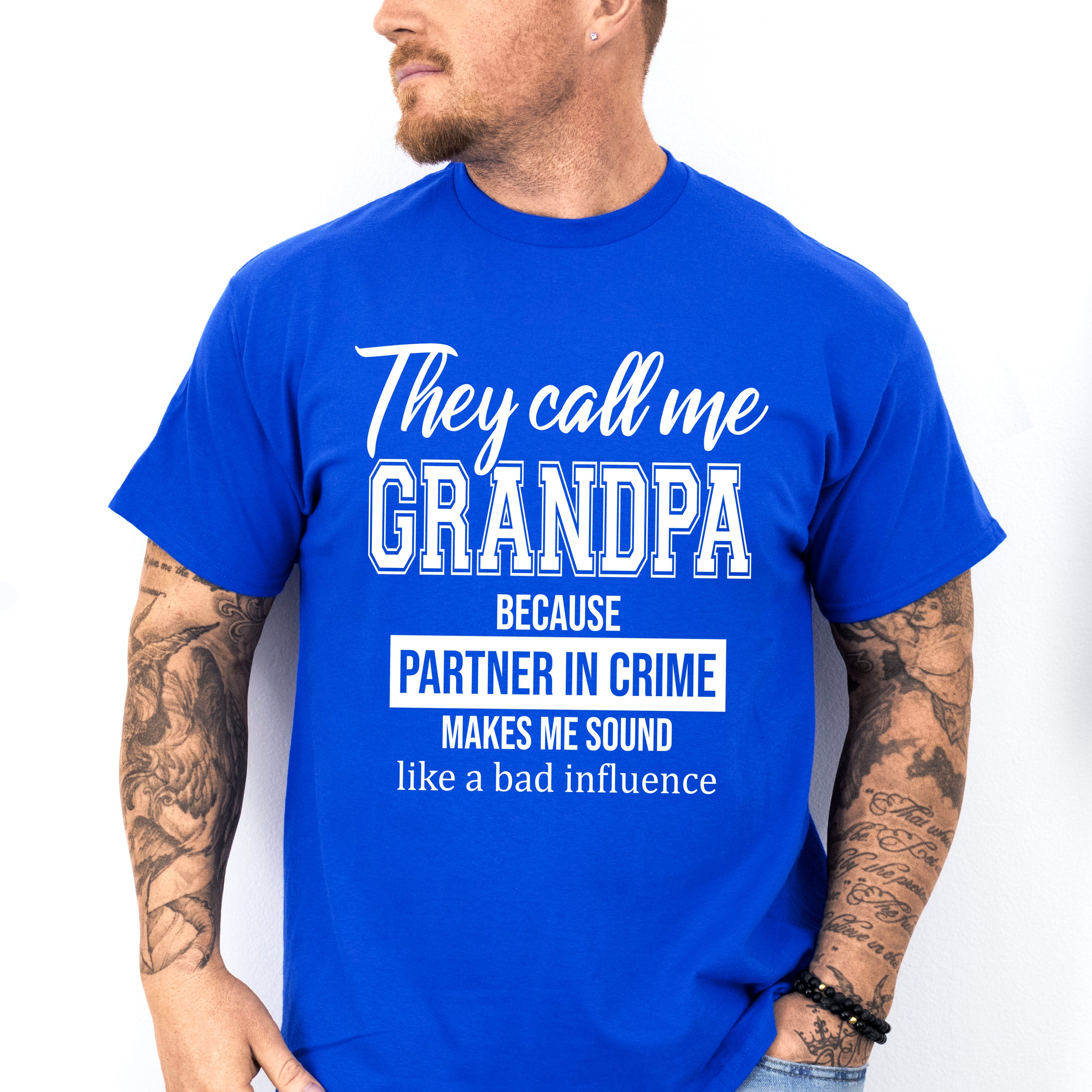 They Call Me Grandpa - Grandpa Unisex Crewneck T-Shirt Sweatshirt Hoodie