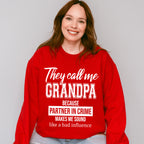 They Call Me Grandpa - Grandpa Unisex Crewneck T-Shirt Sweatshirt Hoodie