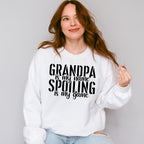 Spoiling Is My Game - Grandpa Unisex Crewneck T-Shirt Sweatshirt Hoodie