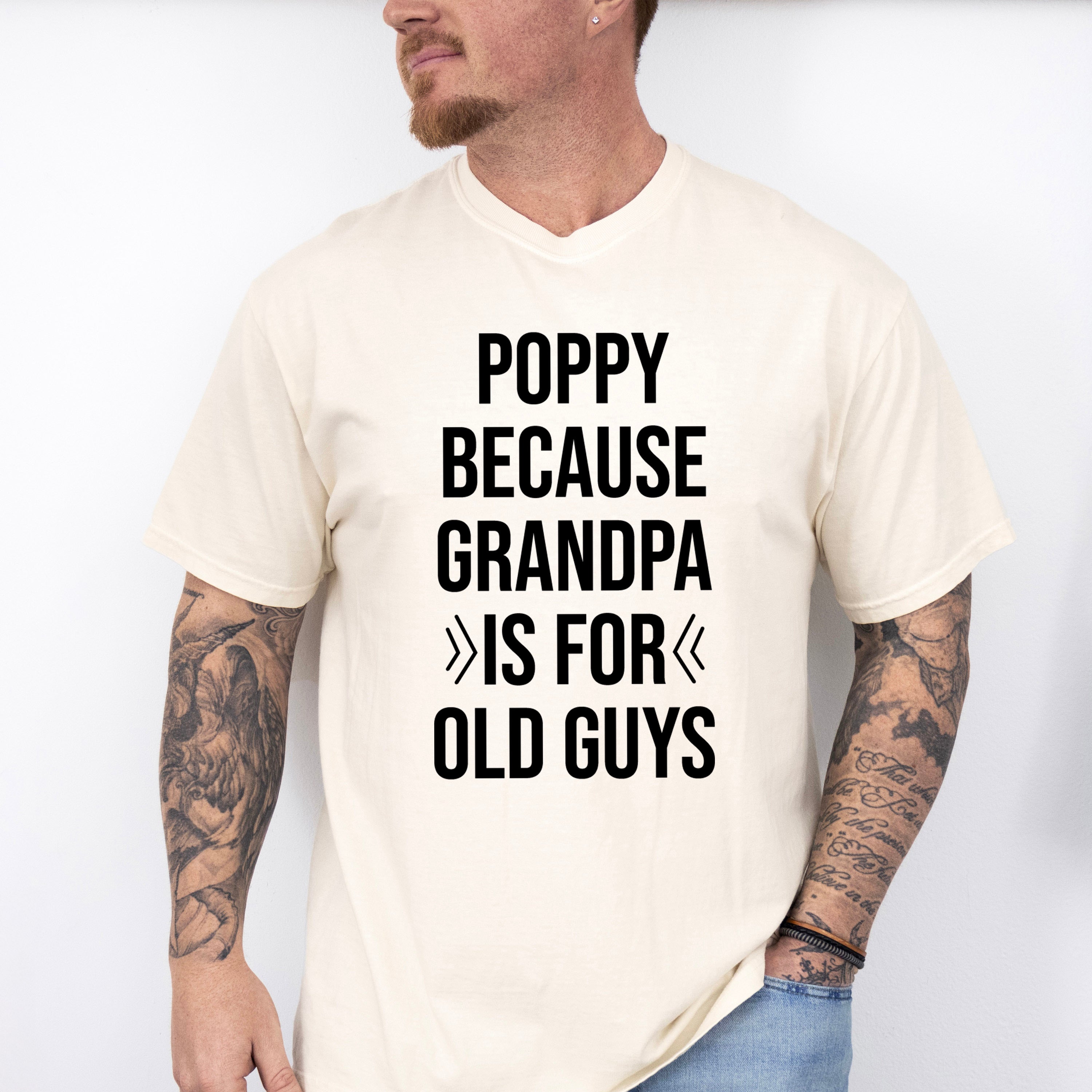 Grandpa Is For Old Guys - Grandpa Unisex Crewneck T-Shirt Sweatshirt Hoodie