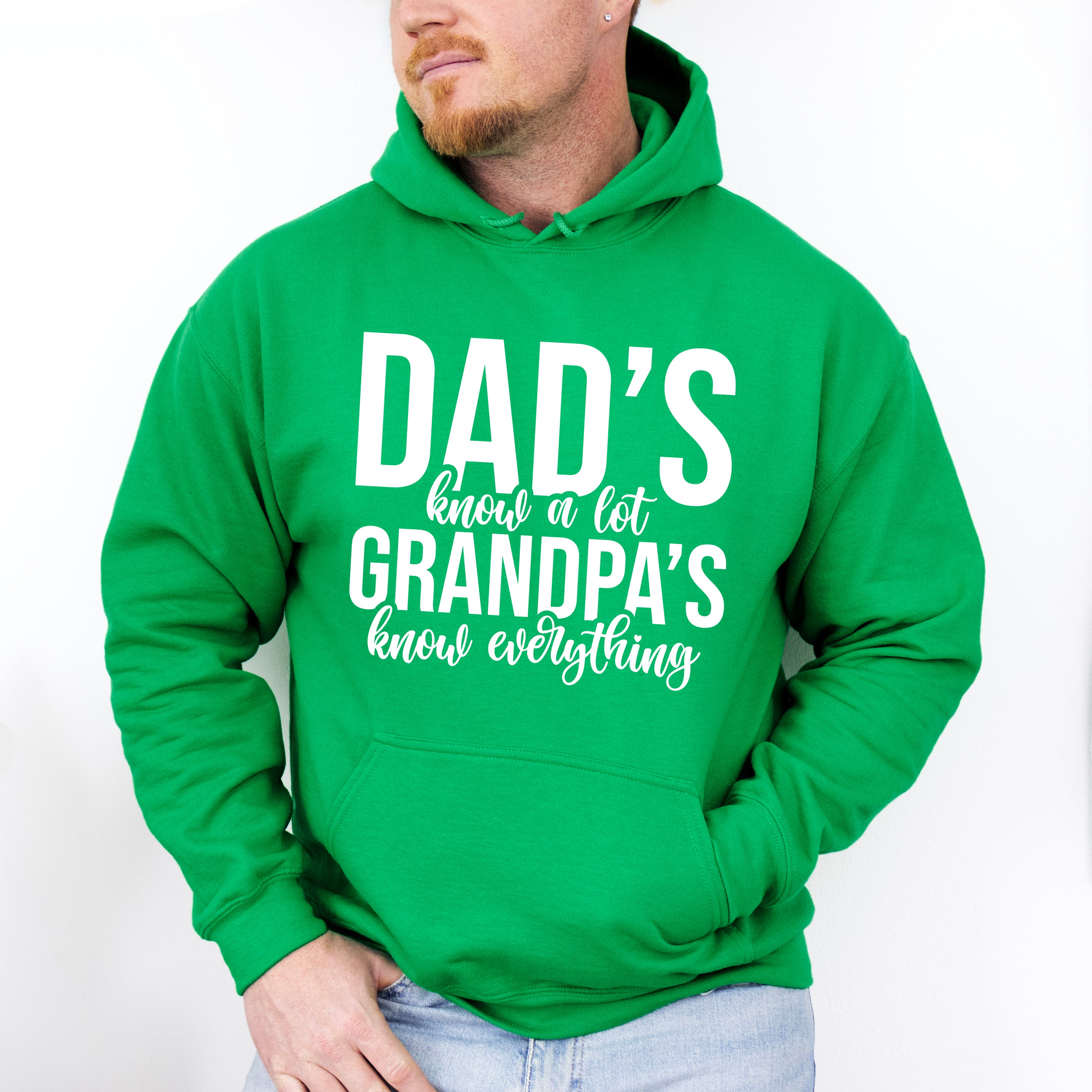 Grandpa's Know Everything - Grandpa Unisex Crewneck T-Shirt Sweatshirt Hoodie