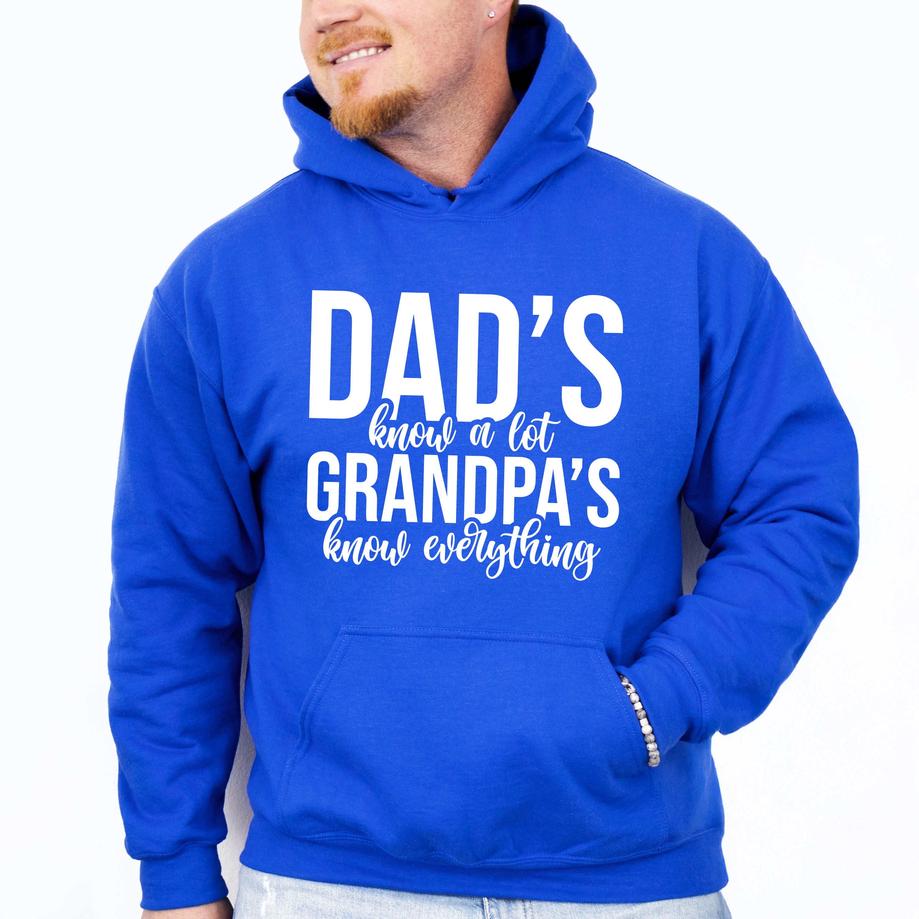 Grandpa's Know Everything - Grandpa Unisex Crewneck T-Shirt Sweatshirt Hoodie