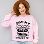 Grandpa's Are Here To Help - Grandpa Unisex Crewneck T-Shirt Sweatshirt Hoodie