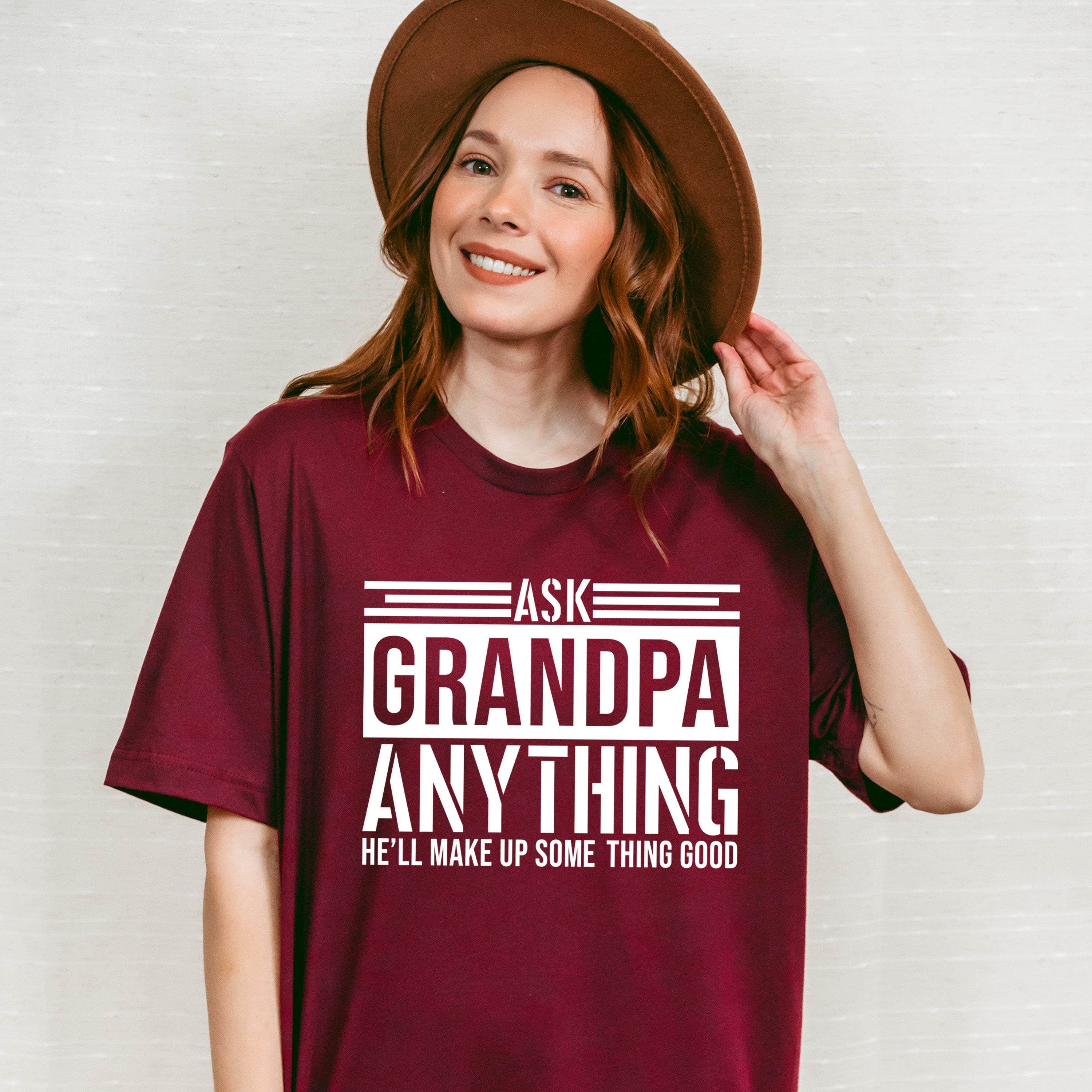 Ask Grandpa Anything - Grandpa Unisex Crewneck T-Shirt Sweatshirt Hoodie