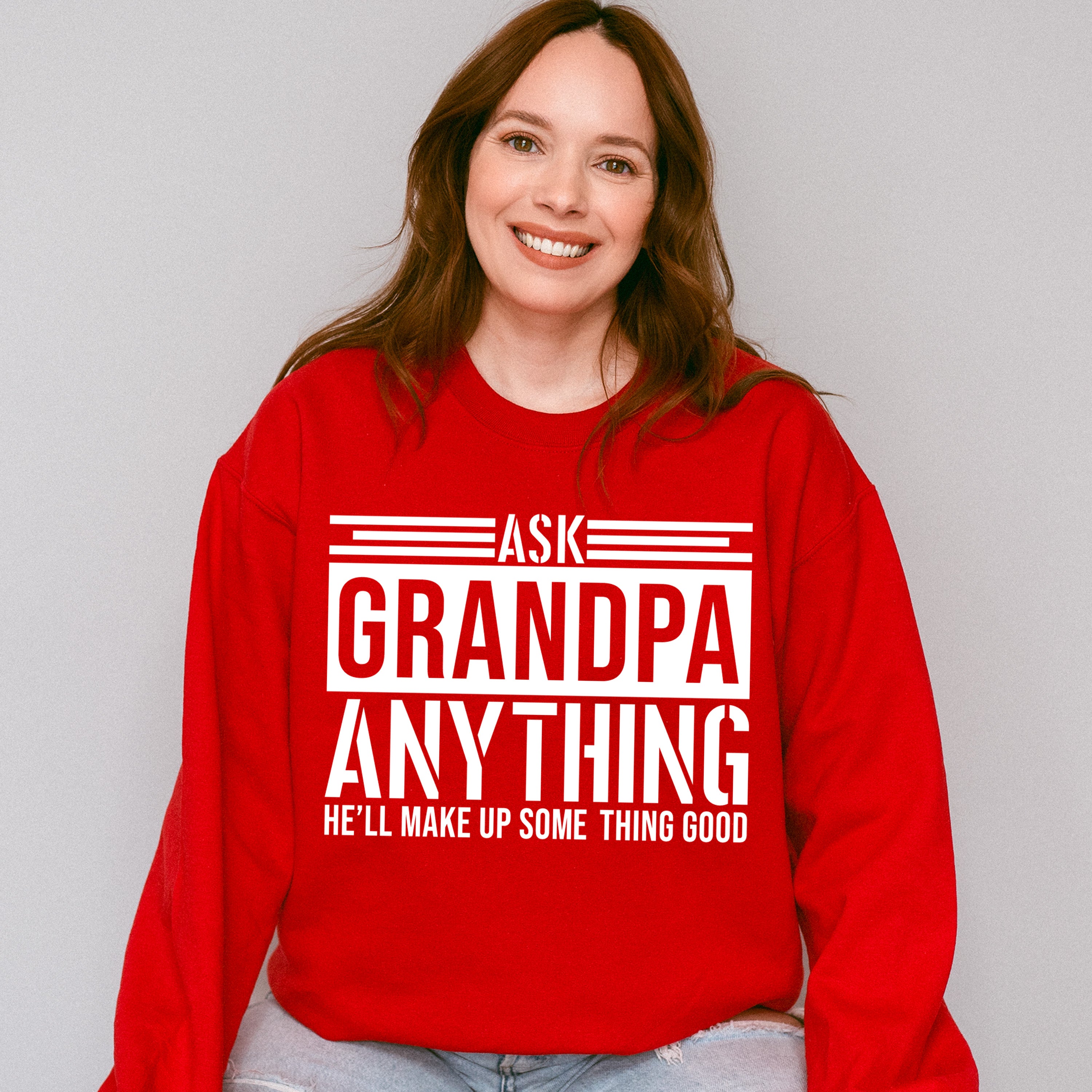 Ask Grandpa Anything - Grandpa Unisex Crewneck T-Shirt Sweatshirt Hoodie