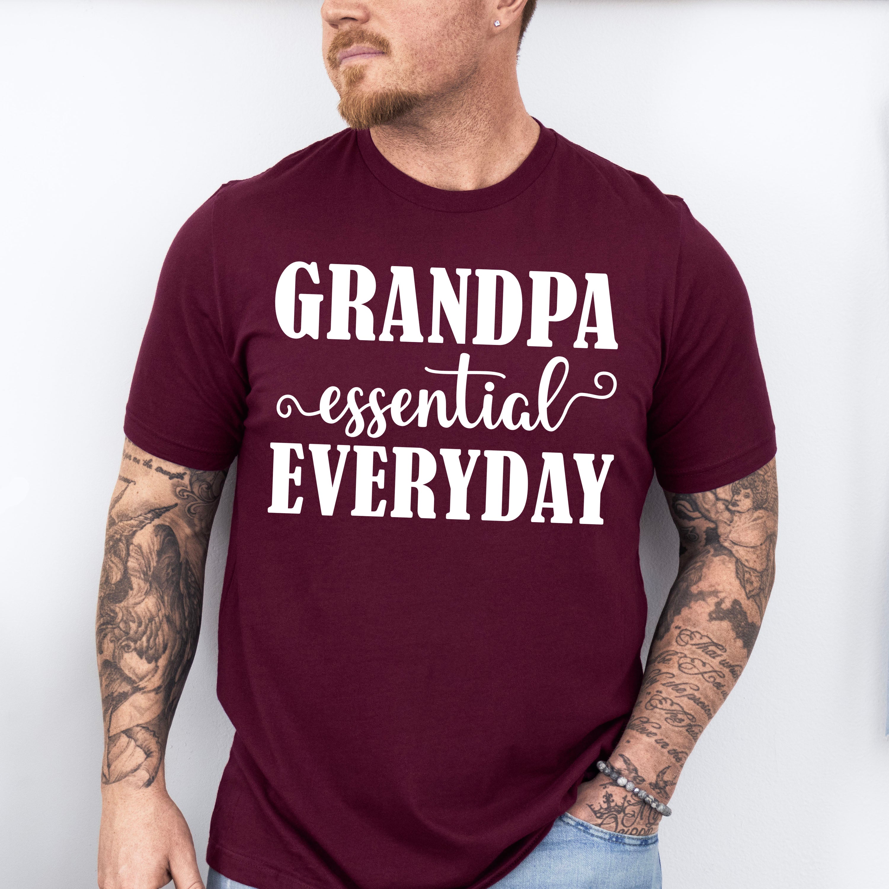 Grandpa Essential Everyday - Grandpa Unisex Crewneck T-Shirt Sweatshirt Hoodie