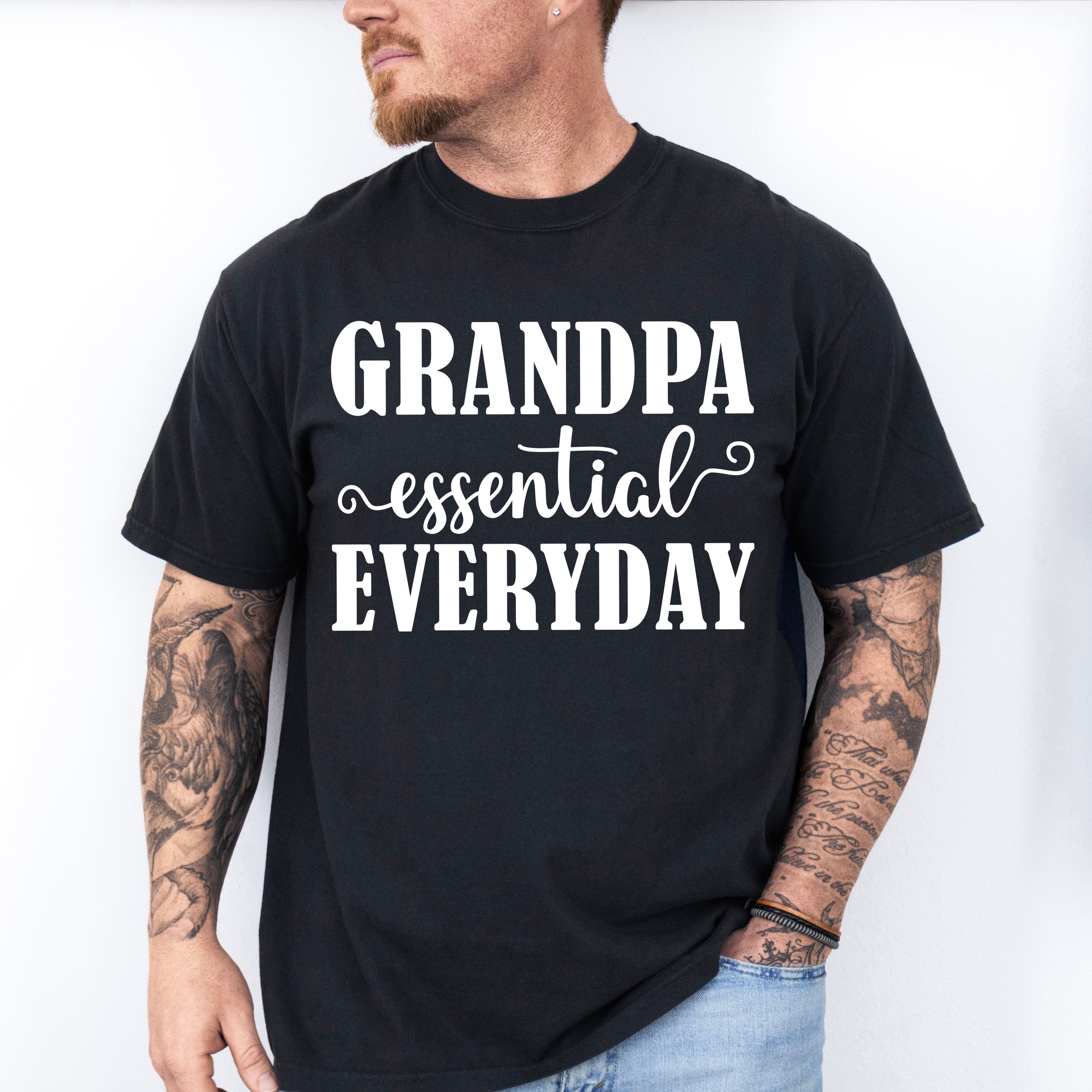 Grandpa Essential Everyday - Grandpa Unisex Crewneck T-Shirt Sweatshirt Hoodie