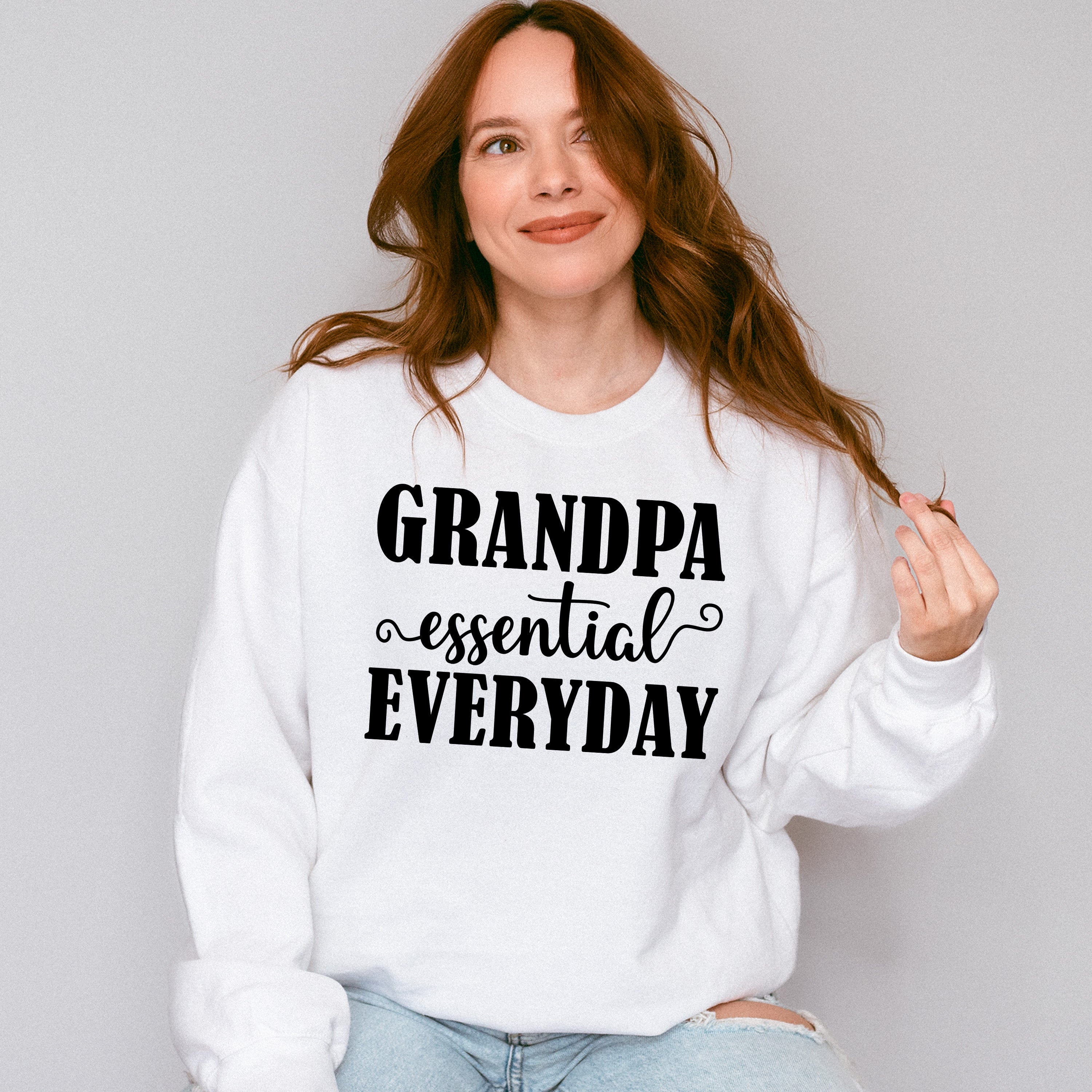 Grandpa Essential Everyday - Grandpa Unisex Crewneck T-Shirt Sweatshirt Hoodie