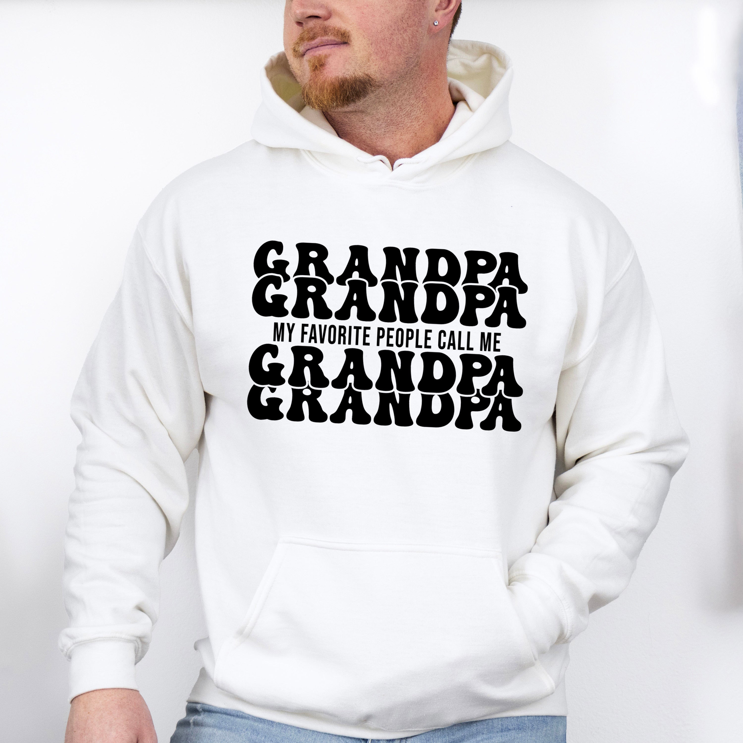 My Favorite People Call Me - Grandpa Unisex Crewneck T-Shirt Sweatshirt Hoodie