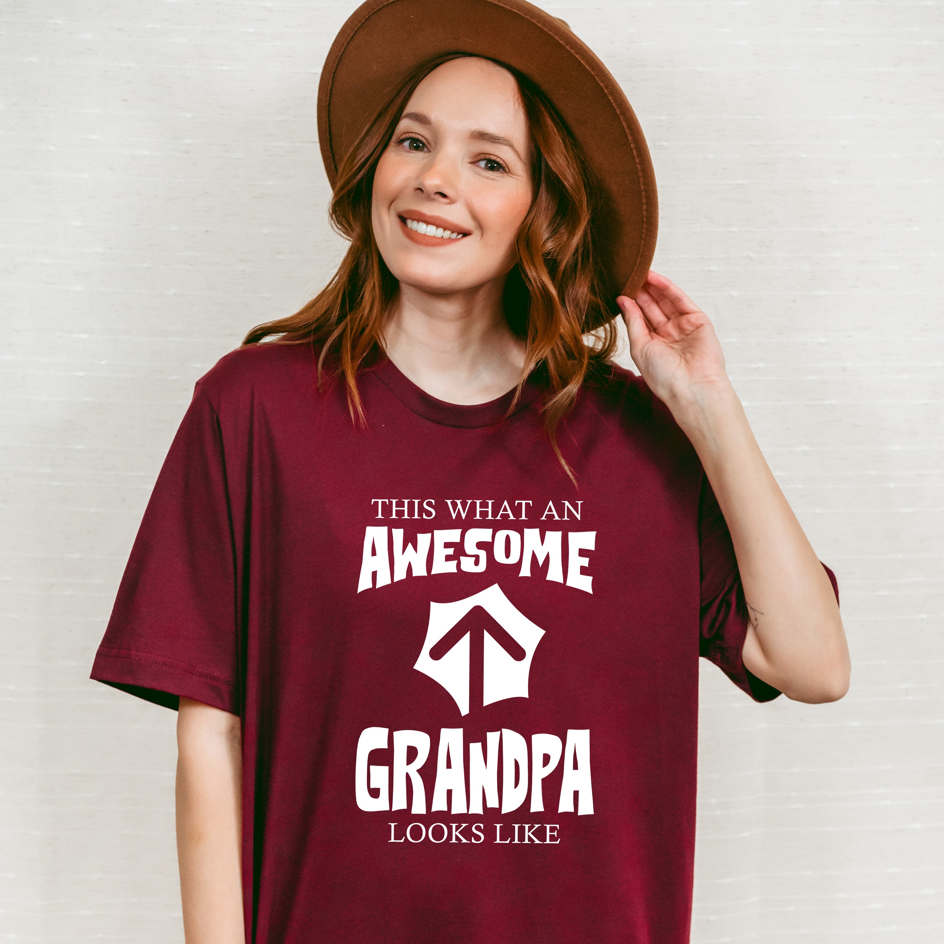 Awesome Grandpa Looks Like - Grandpa Unisex Crewneck T-Shirt Sweatshirt Hoodie