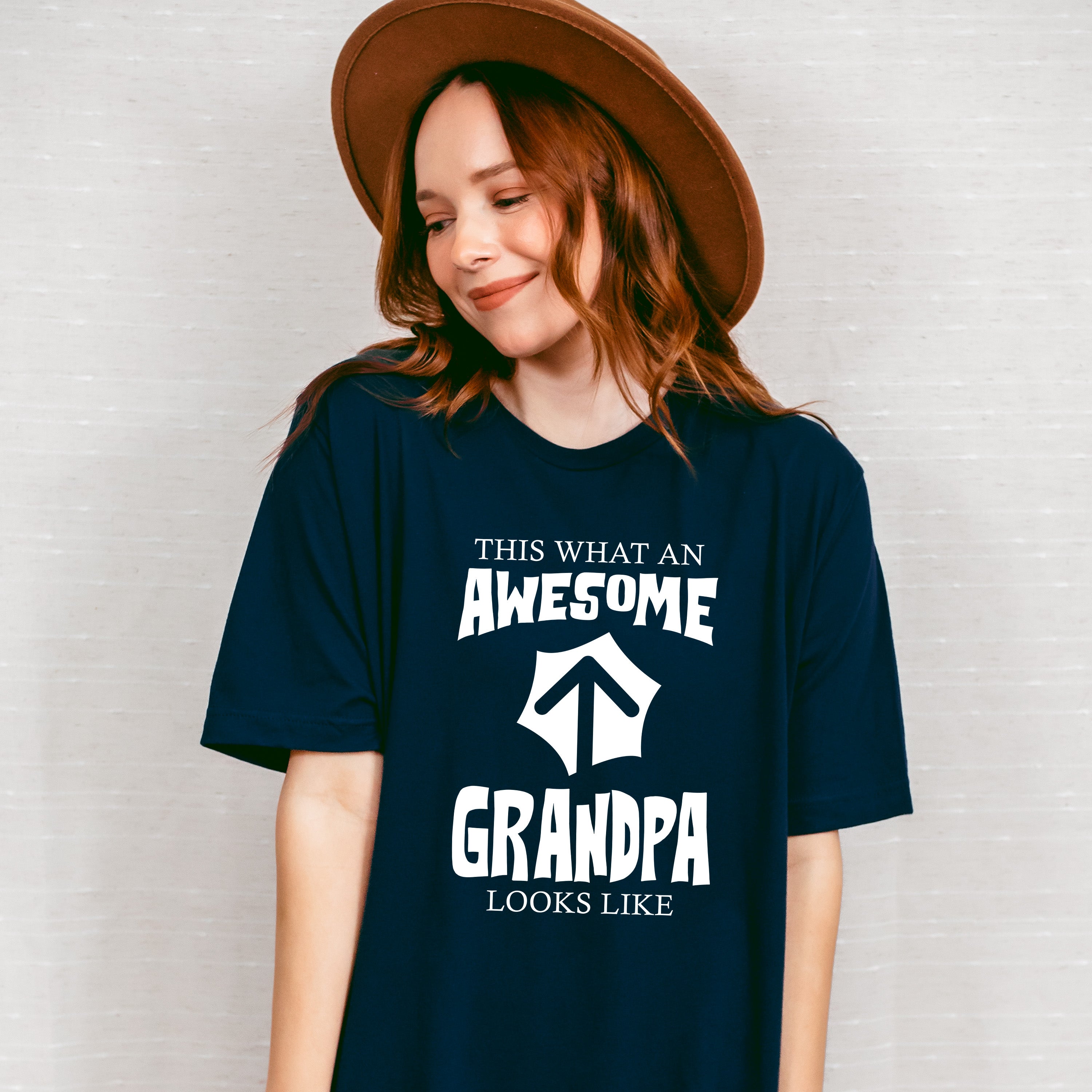 Awesome Grandpa Looks Like - Grandpa Unisex Crewneck T-Shirt Sweatshirt Hoodie
