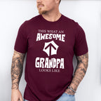 Awesome Grandpa Looks Like - Grandpa Unisex Crewneck T-Shirt Sweatshirt Hoodie