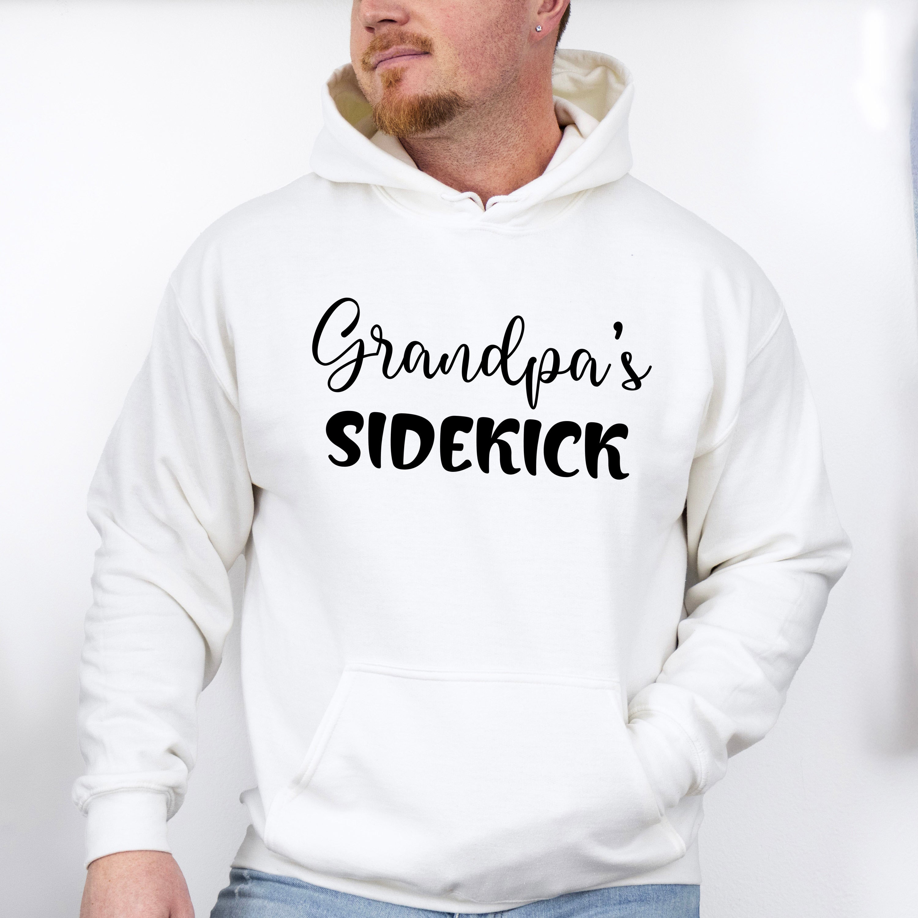 Grandpa's Sidekick - Grandpa Unisex Crewneck T-Shirt Sweatshirt Hoodie