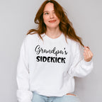 Grandpa's Sidekick - Grandpa Unisex Crewneck T-Shirt Sweatshirt Hoodie