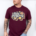 Happy Thanksgiving Design - Thanksgiving Theme Unisex Crewneck T-Shirt Sweatshirt Hoodie