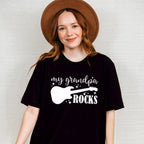 My Grandpa Rocks - Grandpa Unisex Crewneck T-Shirt Sweatshirt Hoodie