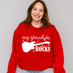 My Grandpa Rocks - Grandpa Unisex Crewneck T-Shirt Sweatshirt Hoodie