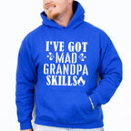 Mad Grandpa Skills - Grandpa Unisex Crewneck T-Shirt Sweatshirt Hoodie