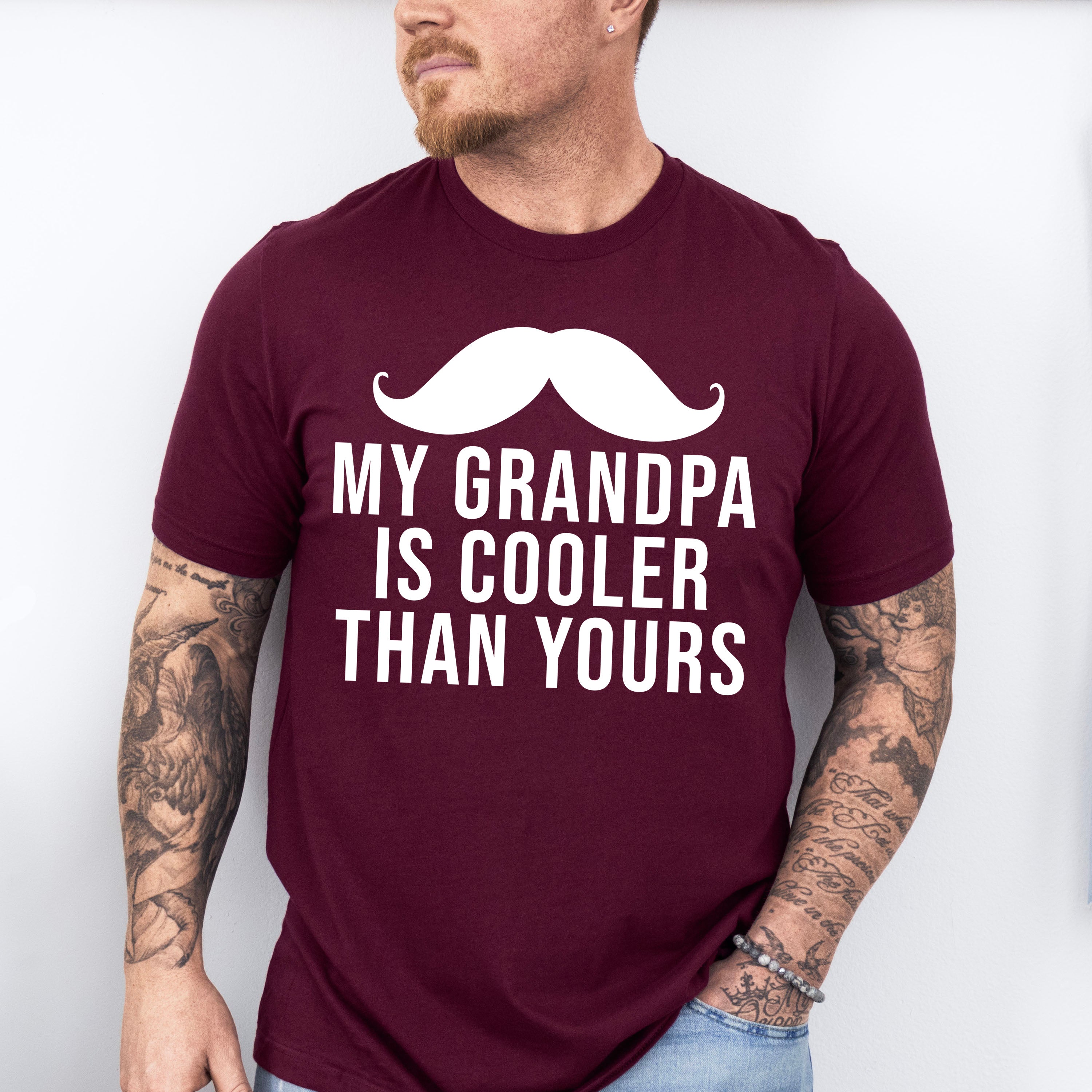 Cooler Than Yours - Grandpa Unisex Crewneck T-Shirt Sweatshirt Hoodie
