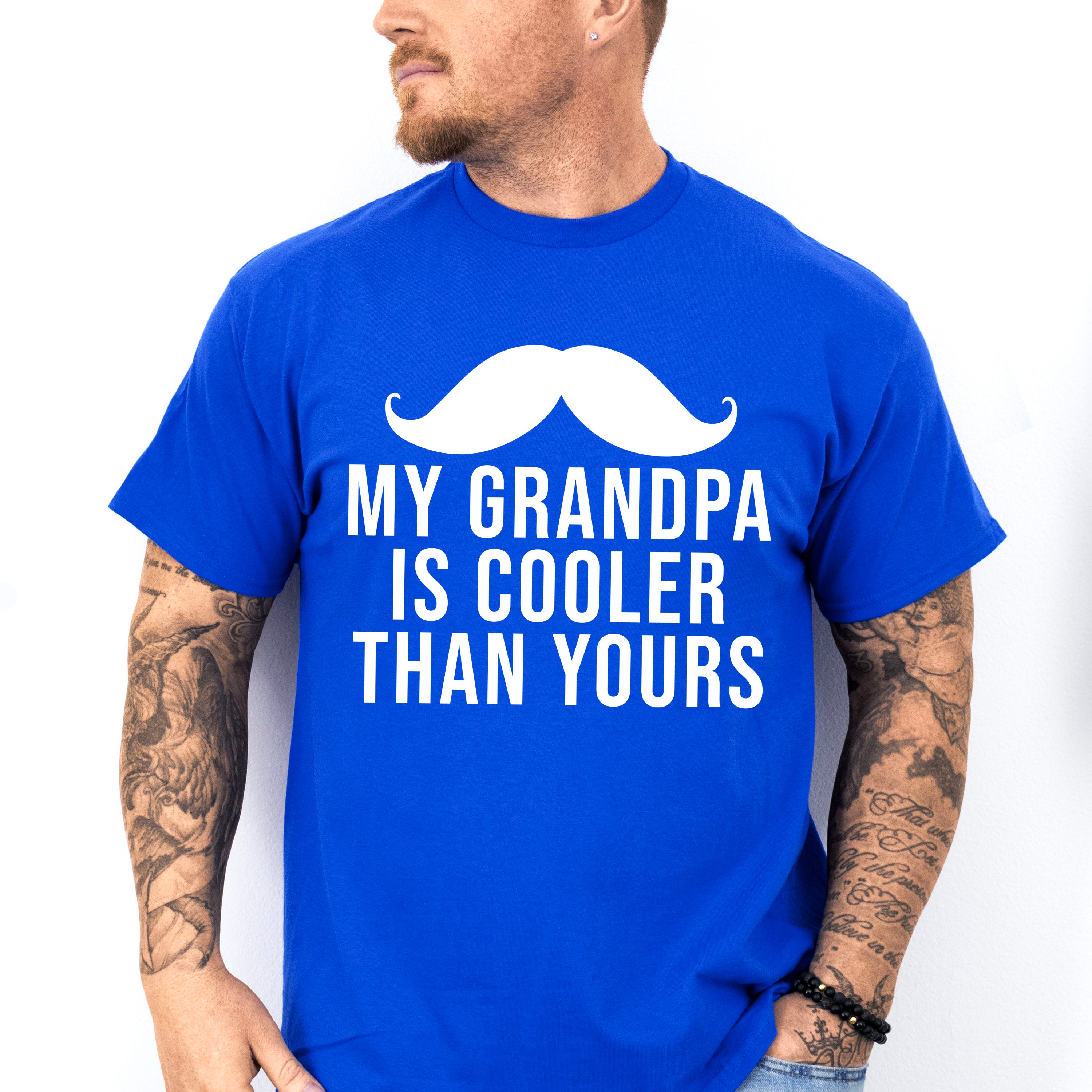 Cooler Than Yours - Grandpa Unisex Crewneck T-Shirt Sweatshirt Hoodie