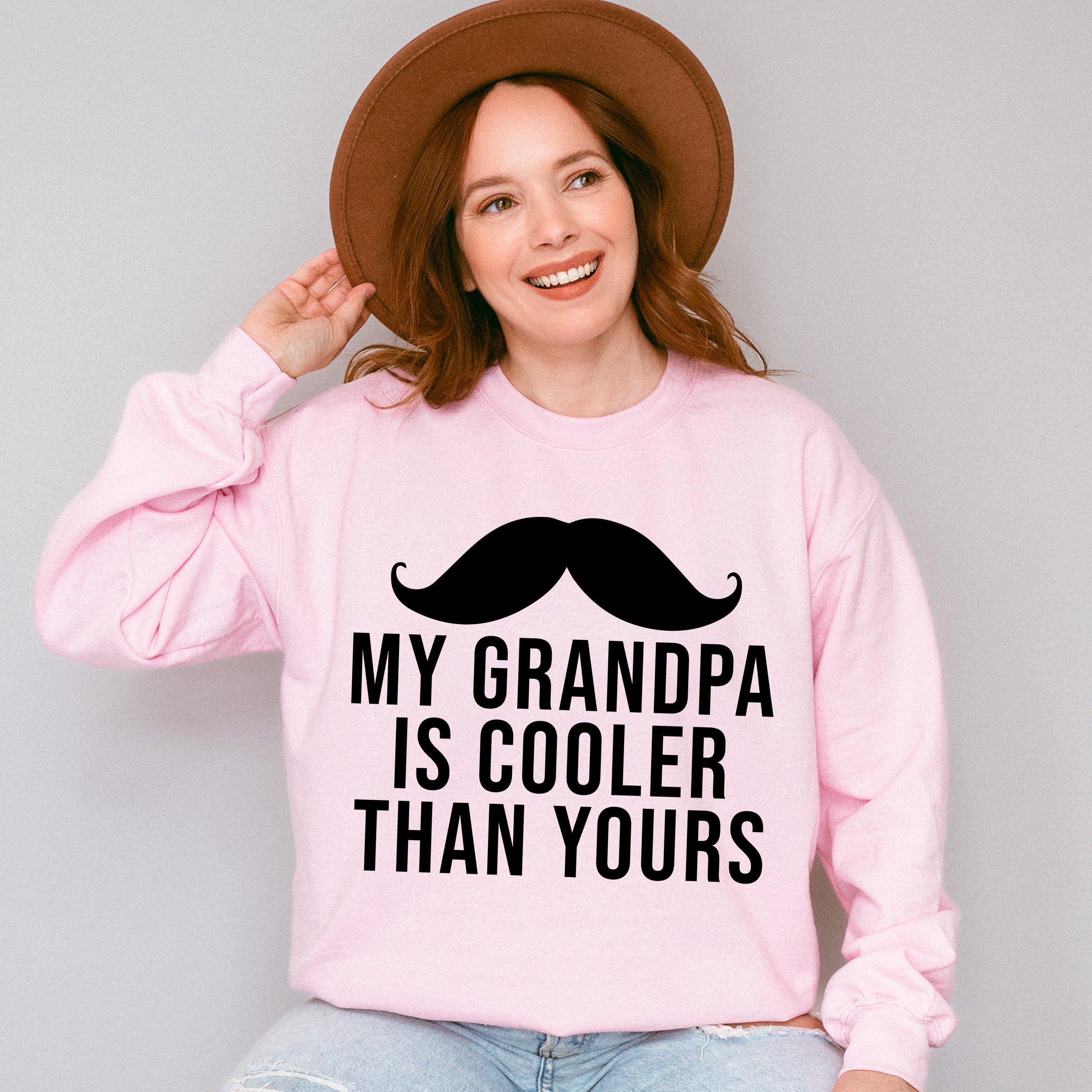 Cooler Than Yours - Grandpa Unisex Crewneck T-Shirt Sweatshirt Hoodie