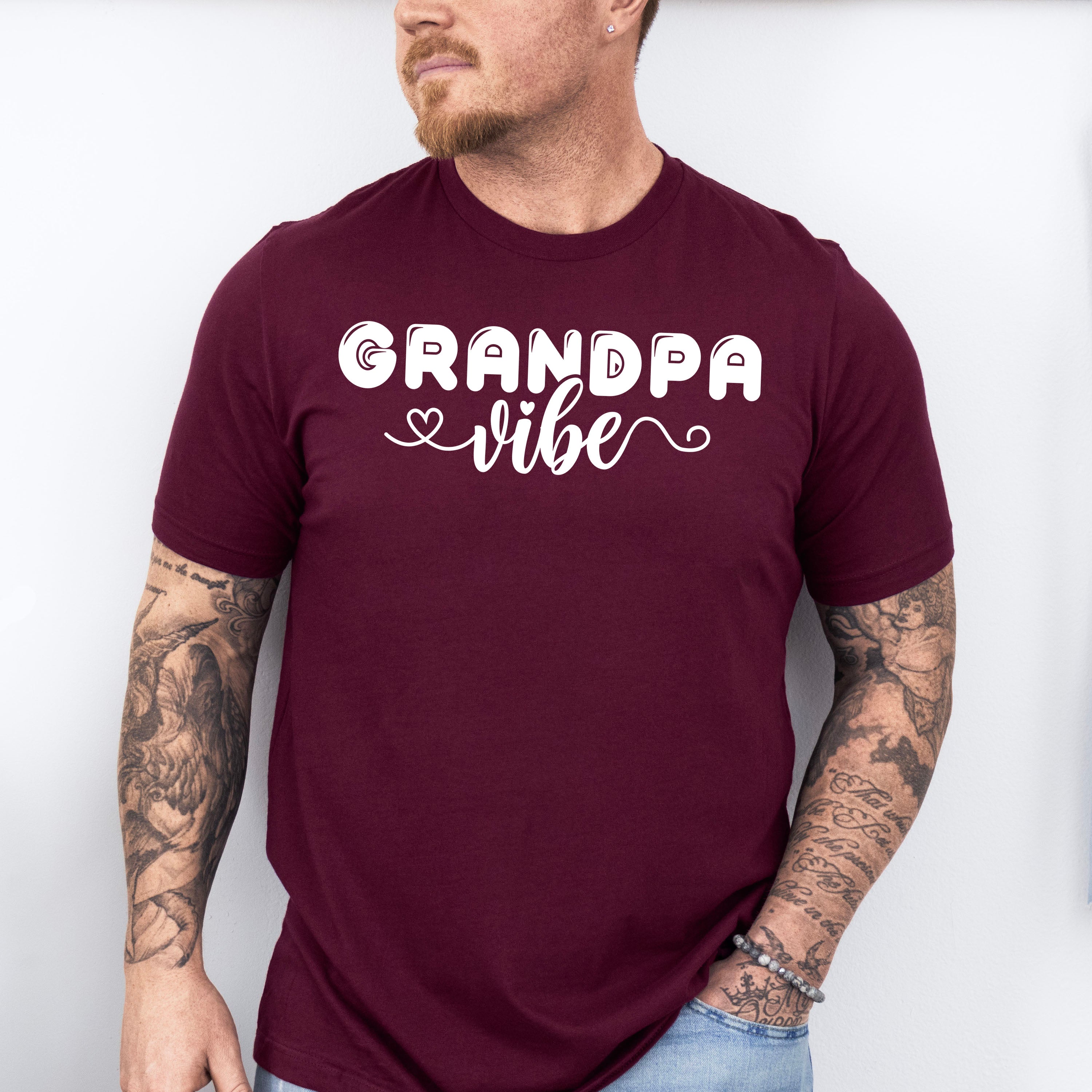 Grandpa Vibe - Grandpa Unisex Crewneck T-Shirt Sweatshirt Hoodie