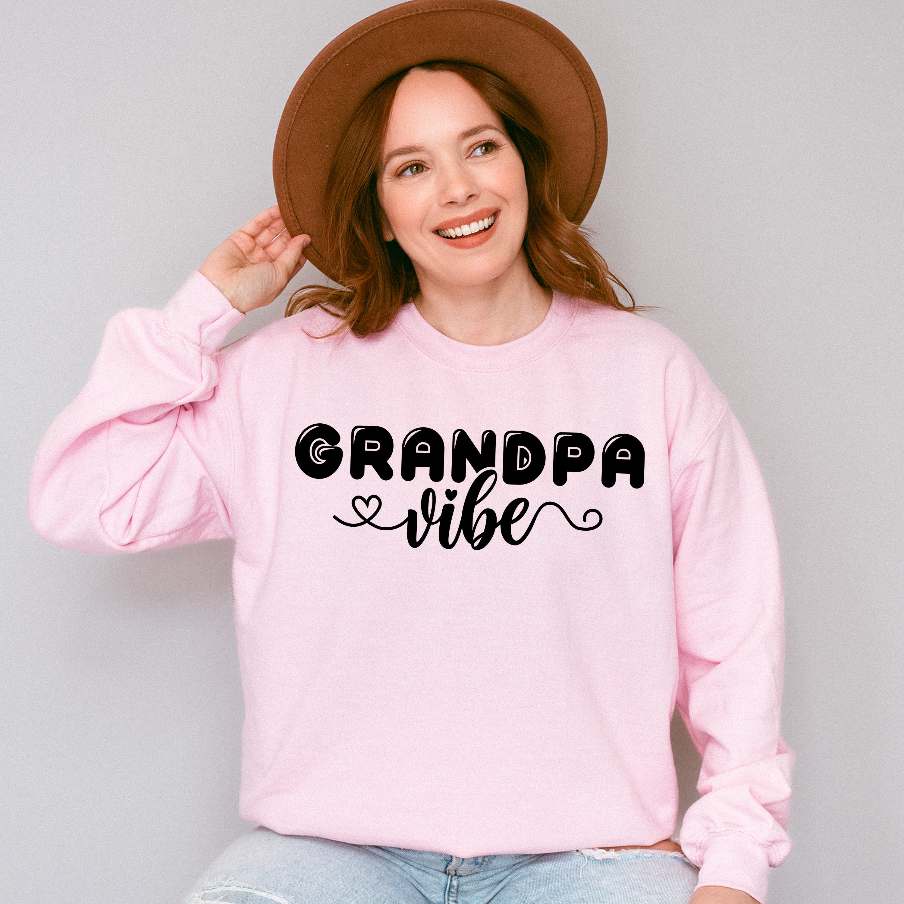 Grandpa Vibe - Grandpa Unisex Crewneck T-Shirt Sweatshirt Hoodie