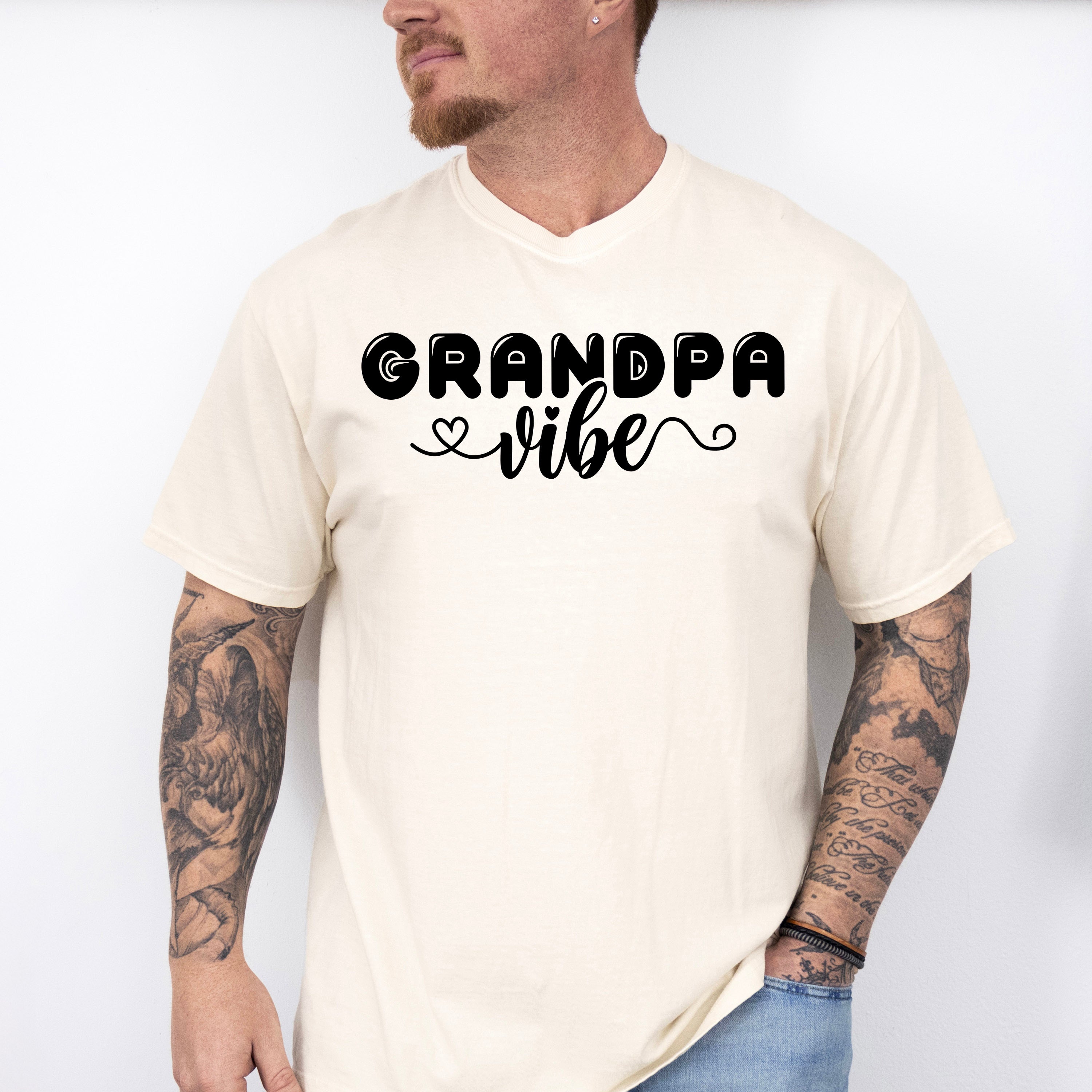 Grandpa Vibe - Grandpa Unisex Crewneck T-Shirt Sweatshirt Hoodie