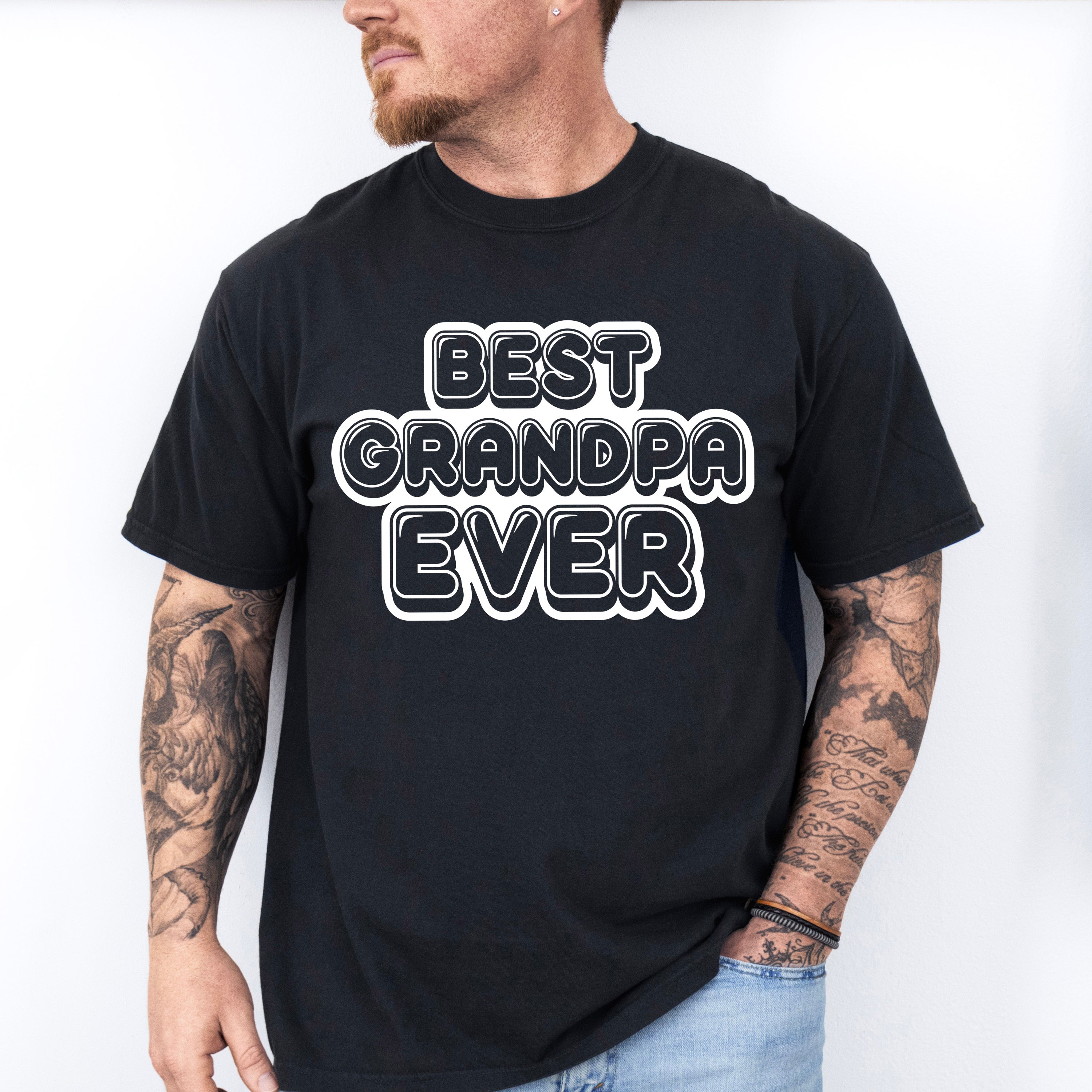 Best Grandpa Ever - Grandpa Unisex Crewneck T-Shirt Sweatshirt Hoodie