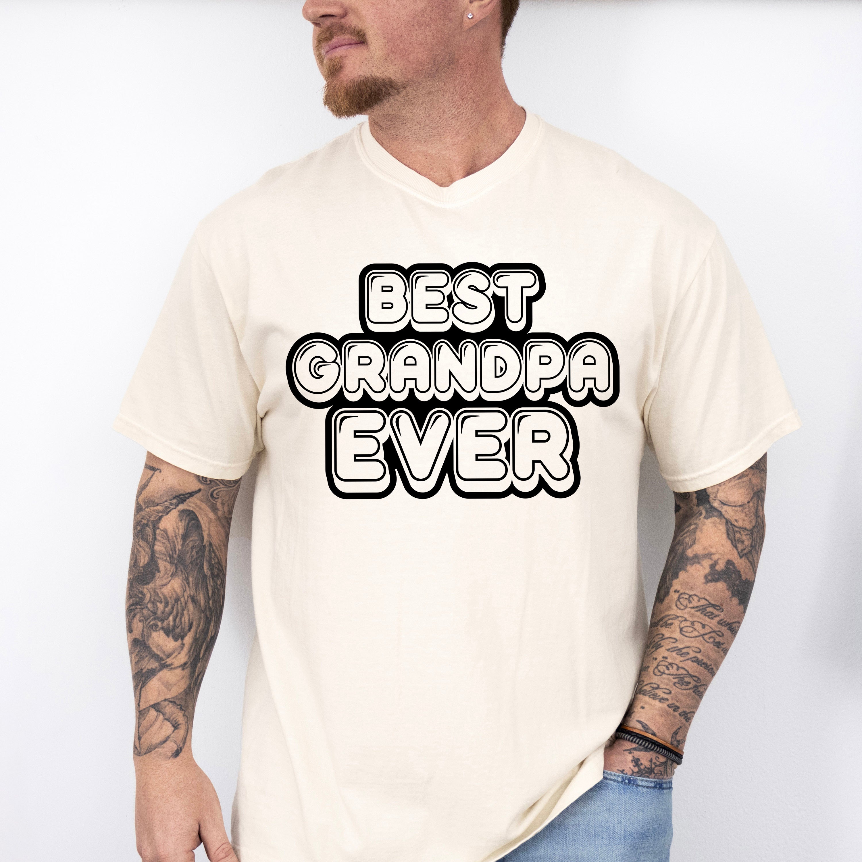 Best Grandpa Ever - Grandpa Unisex Crewneck T-Shirt Sweatshirt Hoodie
