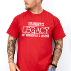 Grandpa's Legacy - Grandpa Unisex Crewneck T-Shirt Sweatshirt Hoodie