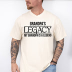 Grandpa's Legacy - Grandpa Unisex Crewneck T-Shirt Sweatshirt Hoodie