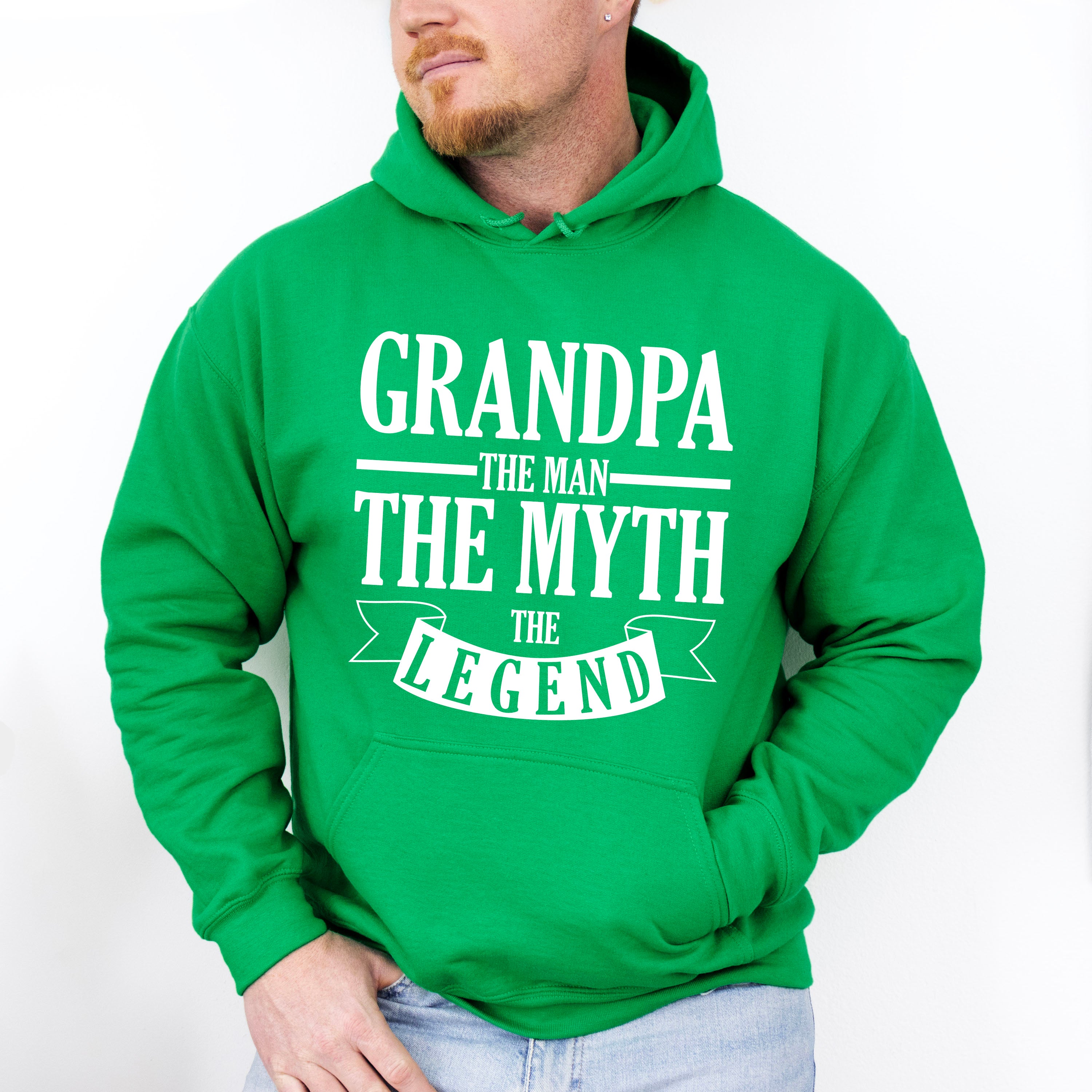 The Man The Myth The Legend - Grandpa Unisex Crewneck T-Shirt Sweatshirt Hoodie